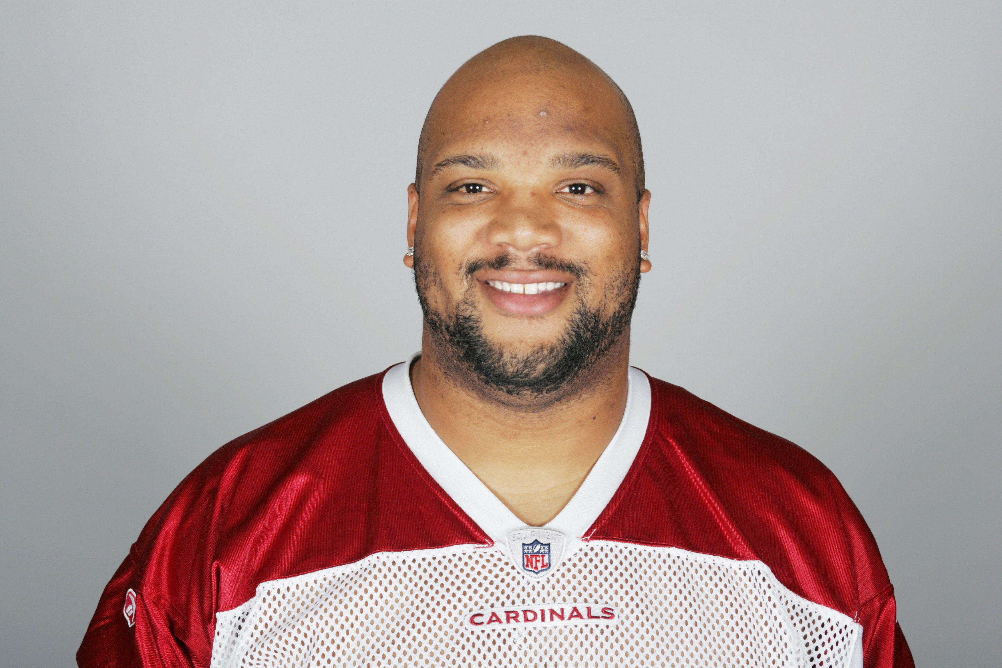 GLENDALE, AZ - 2009:  Alan Branch of the Arizona Cardinals poses for his 2009 NFL headshot at photo day in Glendale, Arizona.  (Photo by NFL Photos)