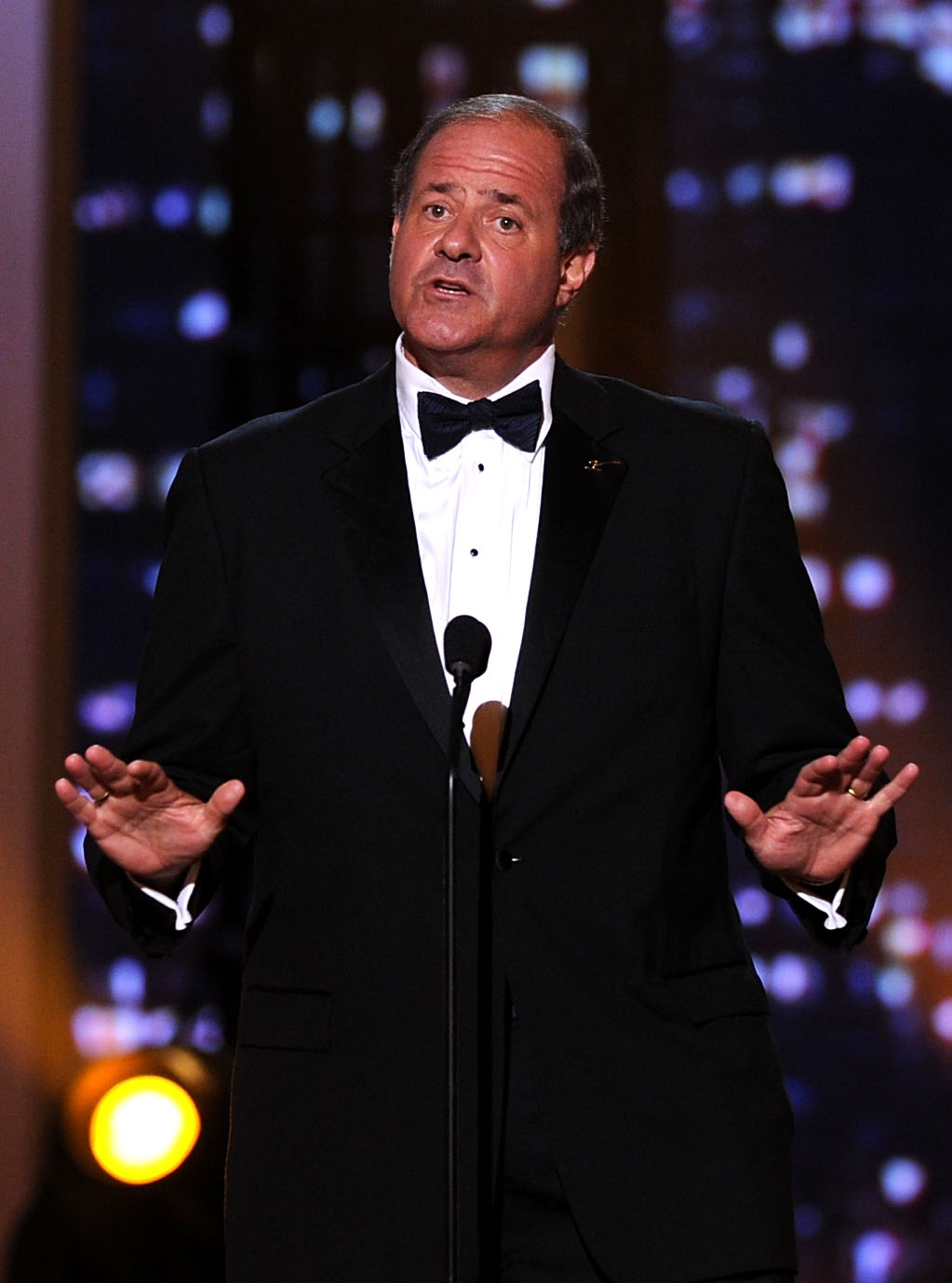 LOS ANGELES, CA - JULY 14:  ESPN personality Chris Berman speaks onstage during the 2010 ESPY Awards at Nokia Theatre L.A. Live on July 14, 2010 in Los Angeles, California.  (Photo by Kevin Winter/Getty Images)