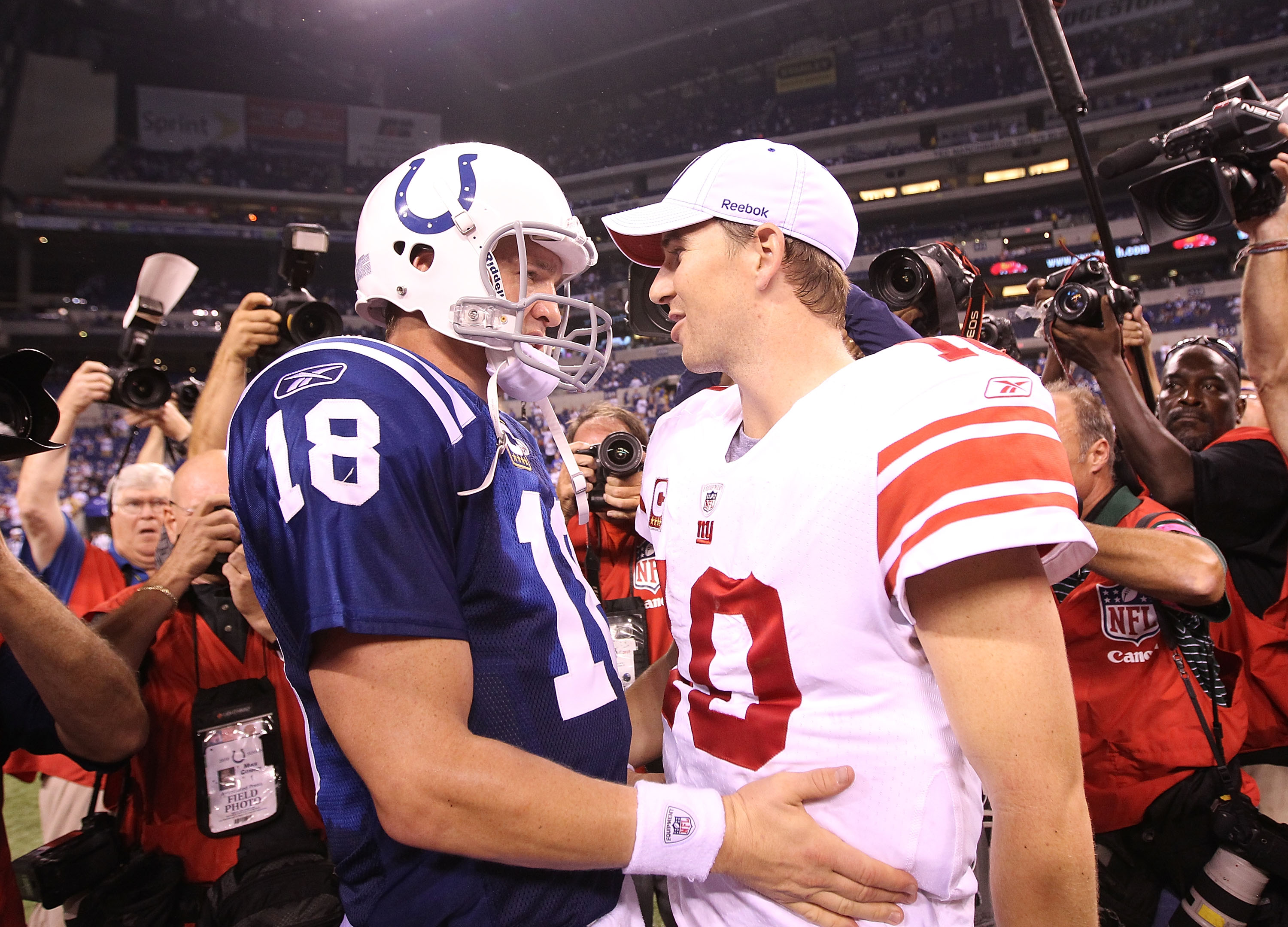 Peyton Manning's favorite Super Bowl memory is watching Eli beat