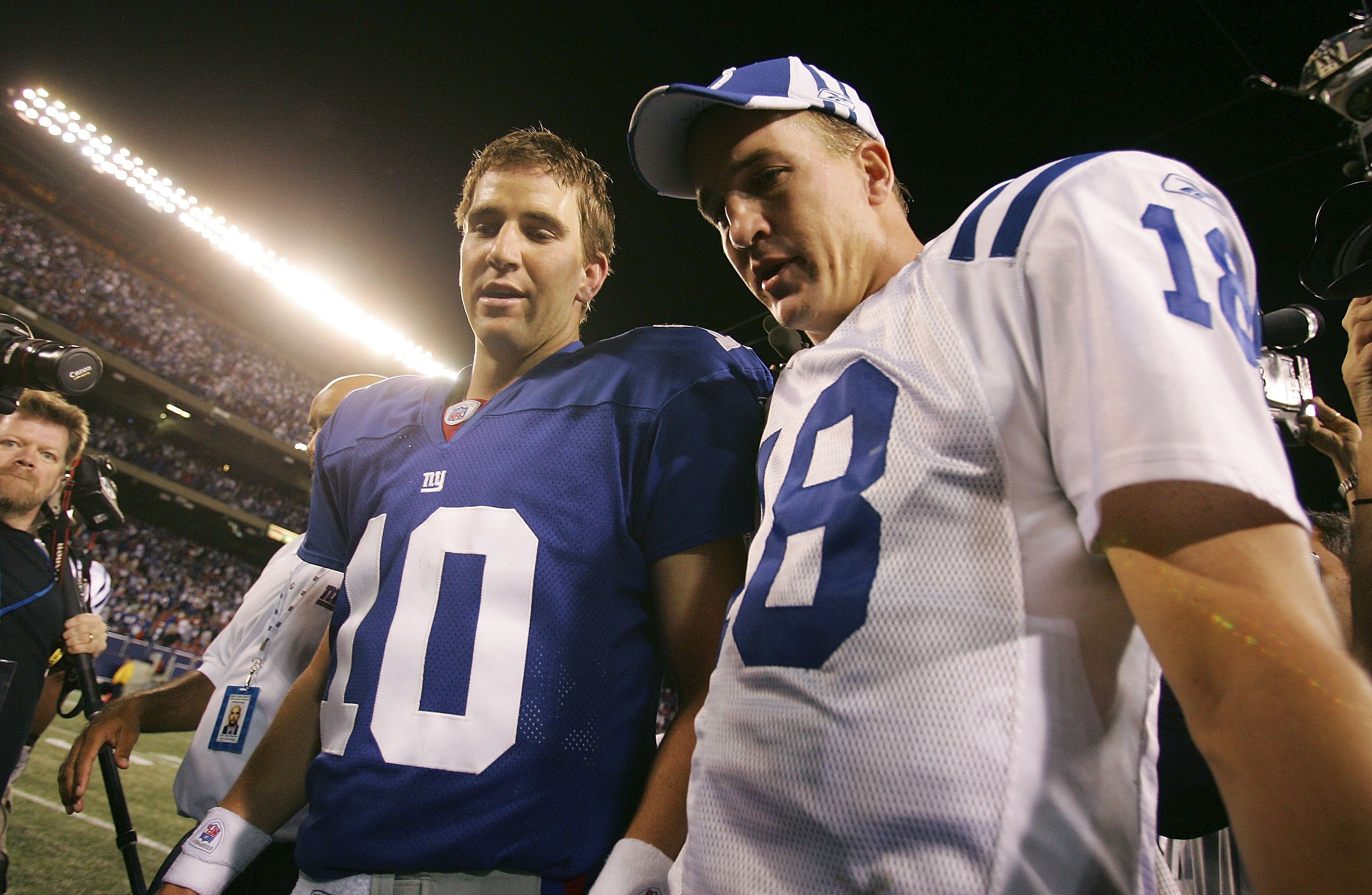 Eli Manning on X: I'm taller than Peyton.