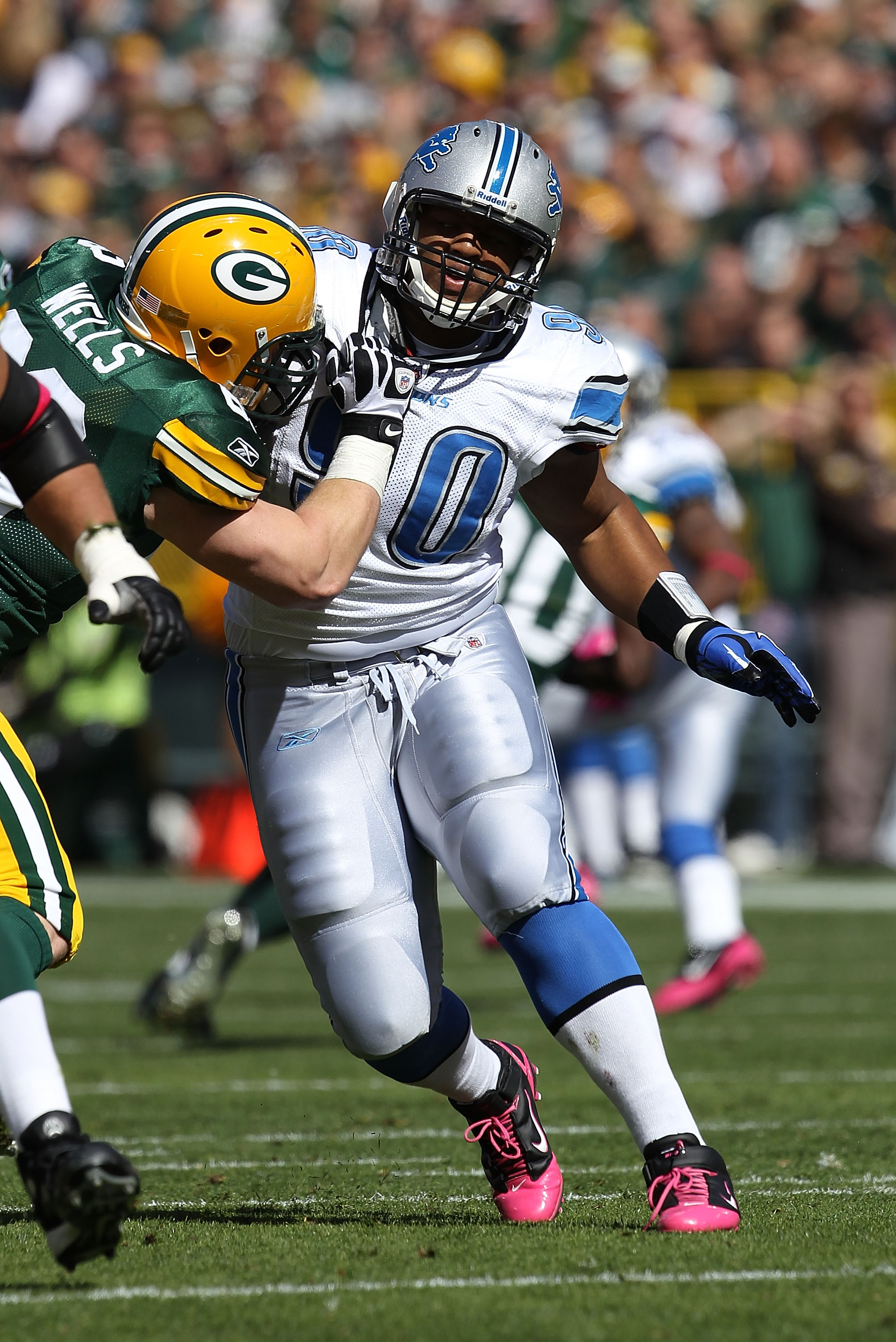 January 04, 2015: Detroit Lions defensive tackle Ndamukong Suh #90 during  an NFL Playoff football game between the Detroit Lions and the Dallas  Cowboys at AT&T Stadium in Arlington, TX Stock Photo - Alamy