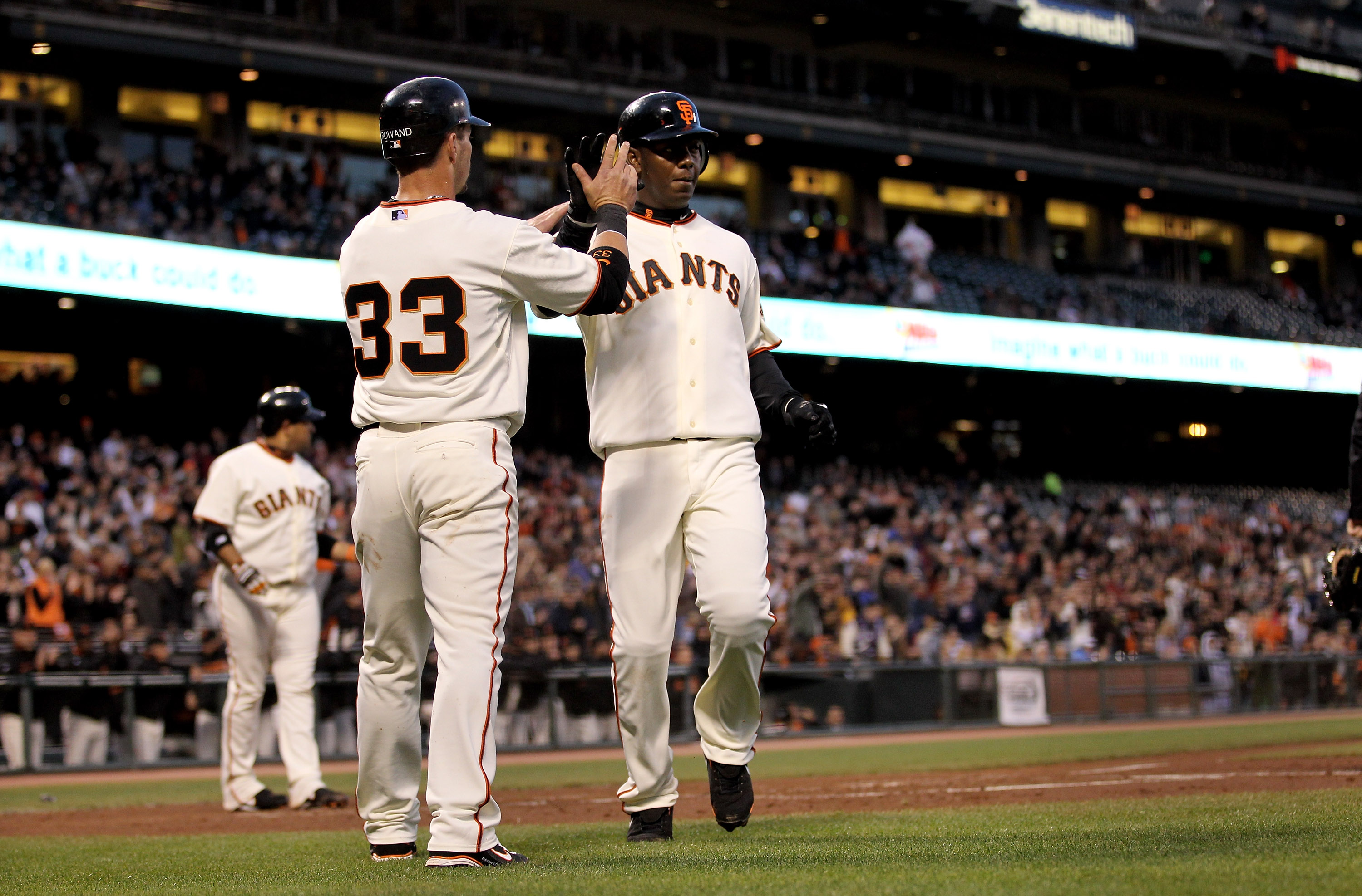 Giants' Renteria Once Again Provides Decisive of World Series