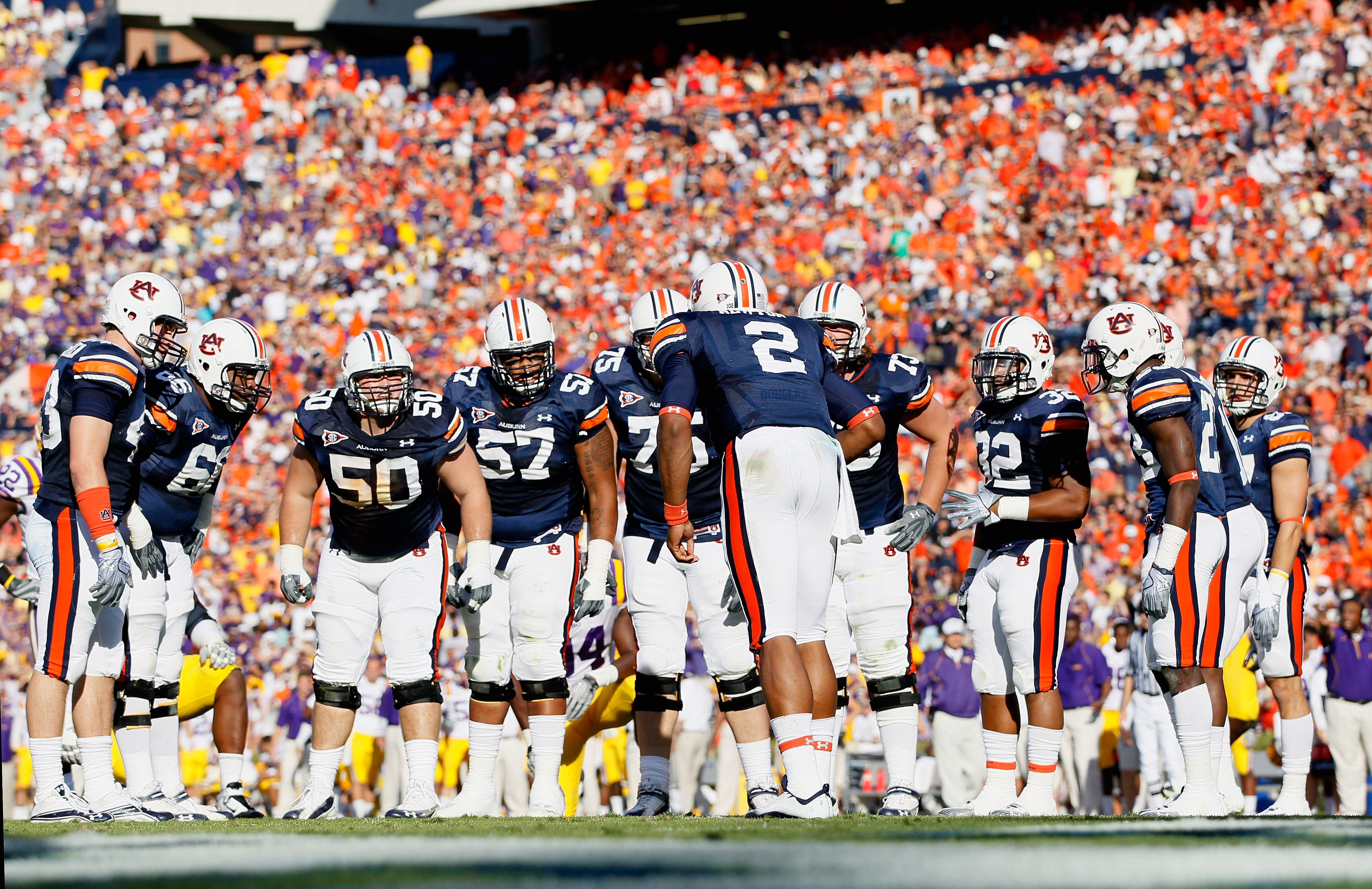 Cam Newton Auburn Tigers #2 Football Jersey - Navy Blue