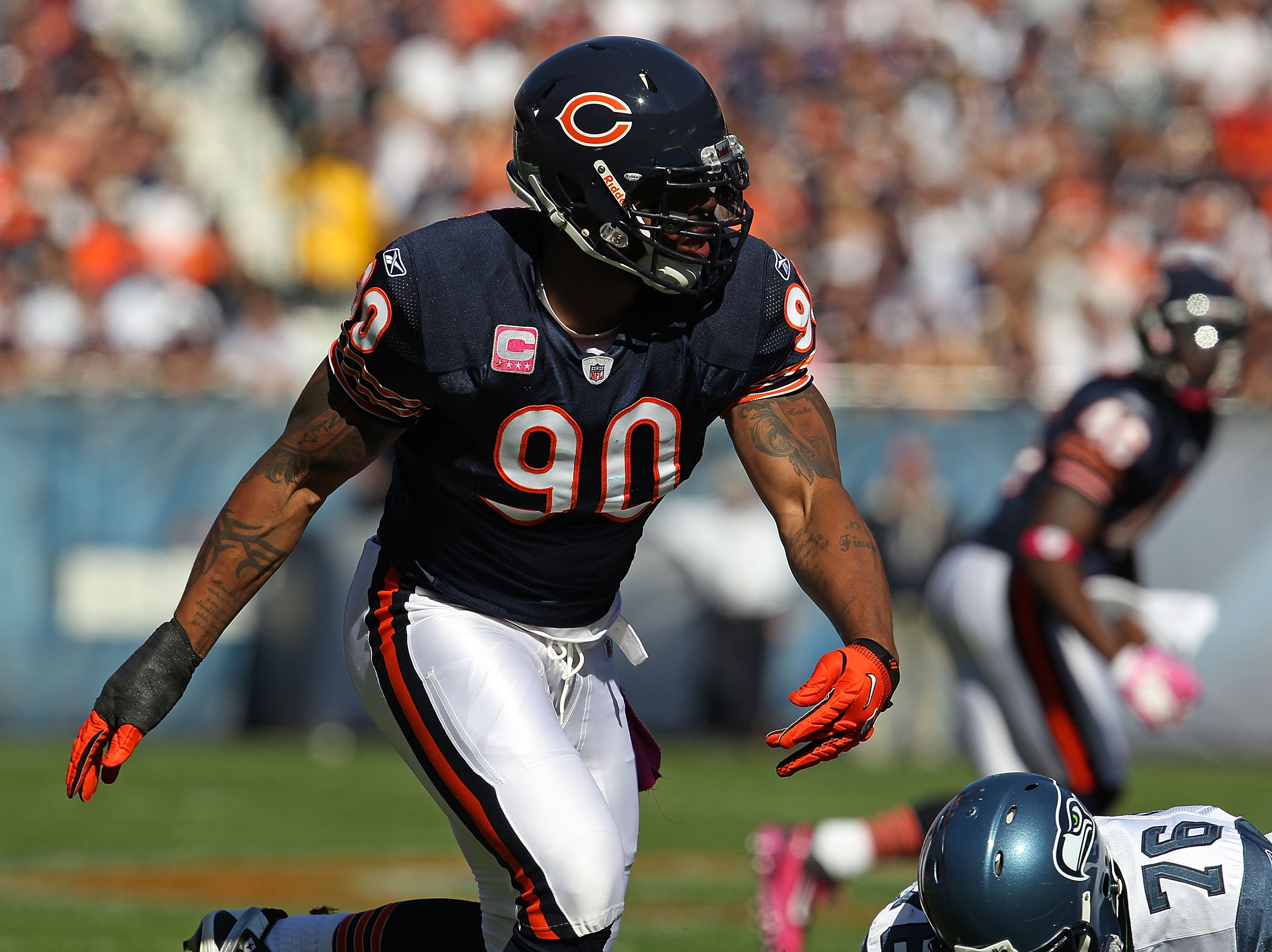 Chicago Bears: Julius Peppers, rest of pass rush looking for jolt