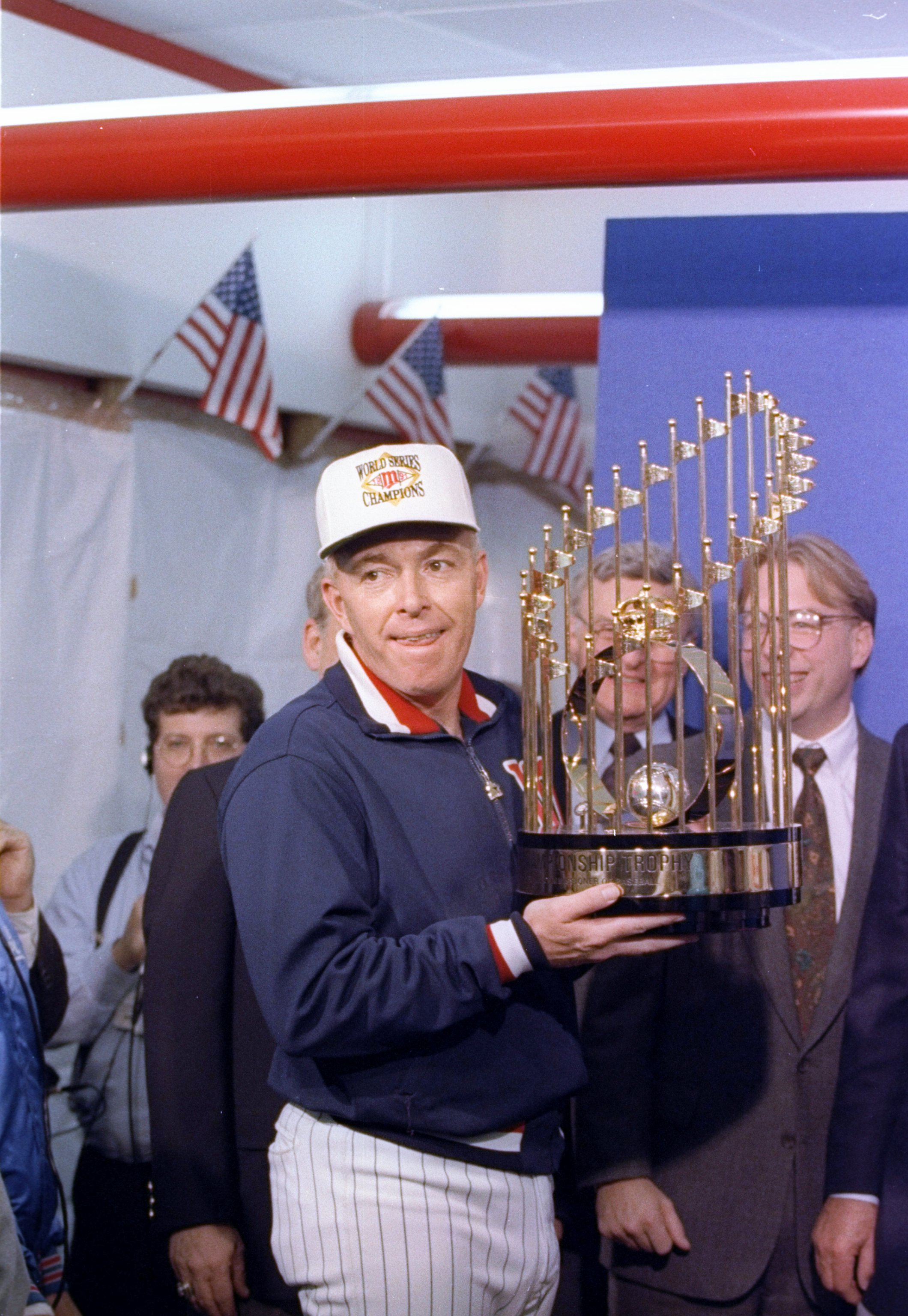 Lot Detail - Chili Davis 1991 Minnesota Twins World Series Championship  Trophy