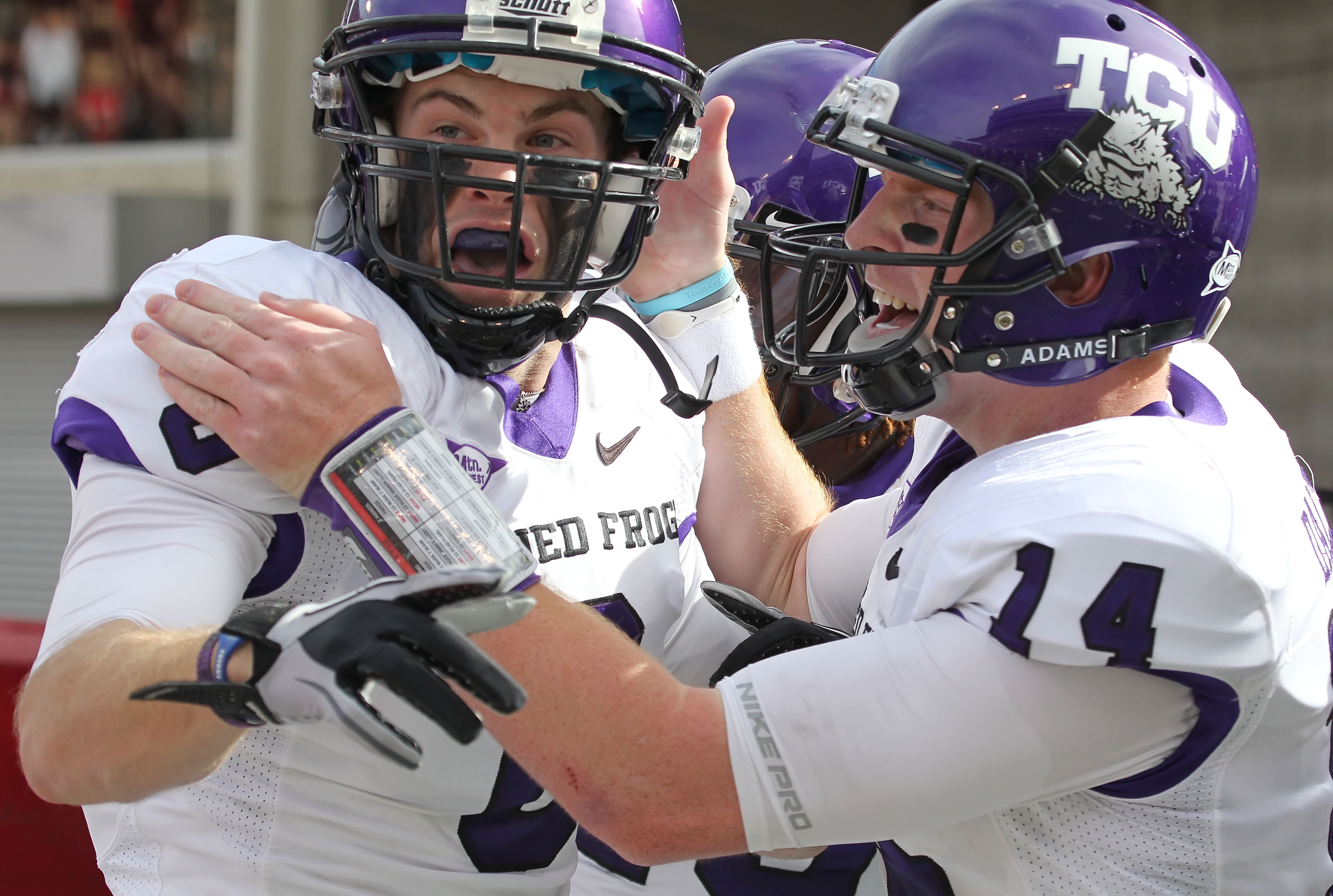 ANDY DALTON CUSTOM TEXAS CHRISTIAN HORNED FROGS