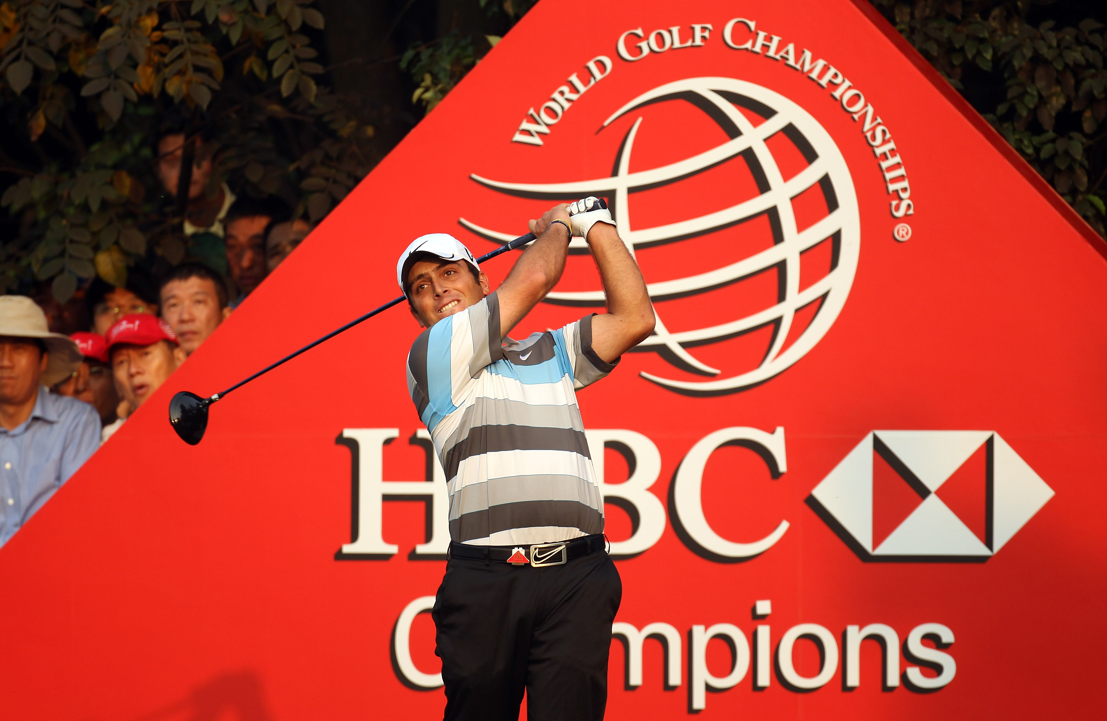 SHANGHAI, CHINA - NOVEMBER 07:  Francesco Molinari of Italy during the final round of  the WGC - HSBC Champions at Sheshan International Golf Club on November 7, 2010 in Shanghai, China.  (Photo by Ross Kinnaird/Getty Images)