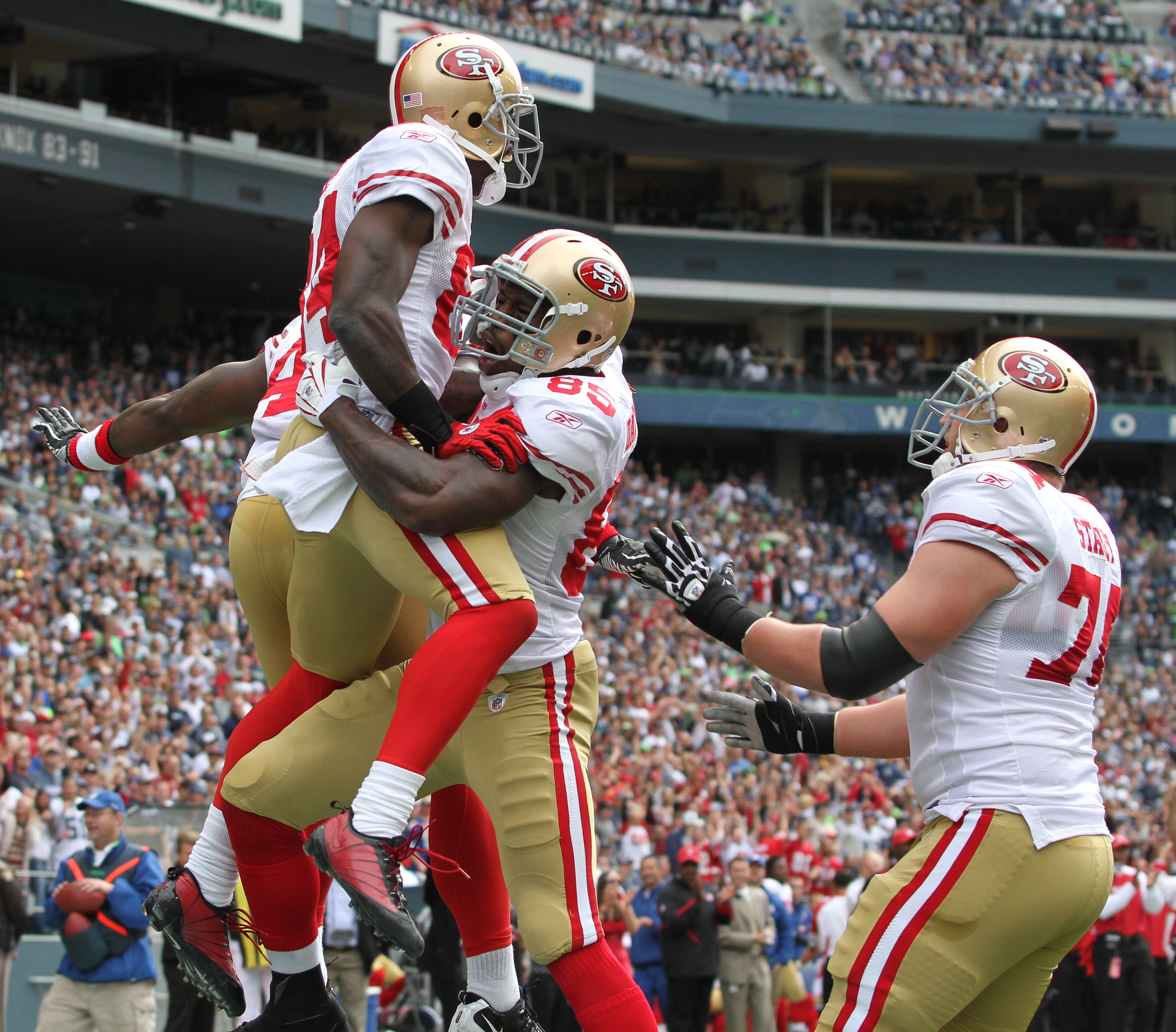 20 September 2010: San Francisco 49ers wide receiver Josh Morgan