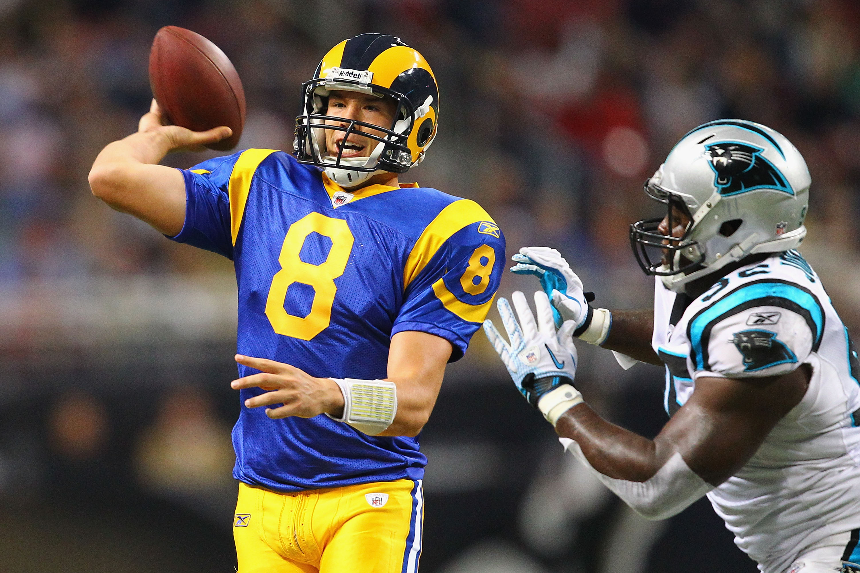 Matthew Stafford: St. Louis Rams in 'capable hands' with Shaun Hill as QB