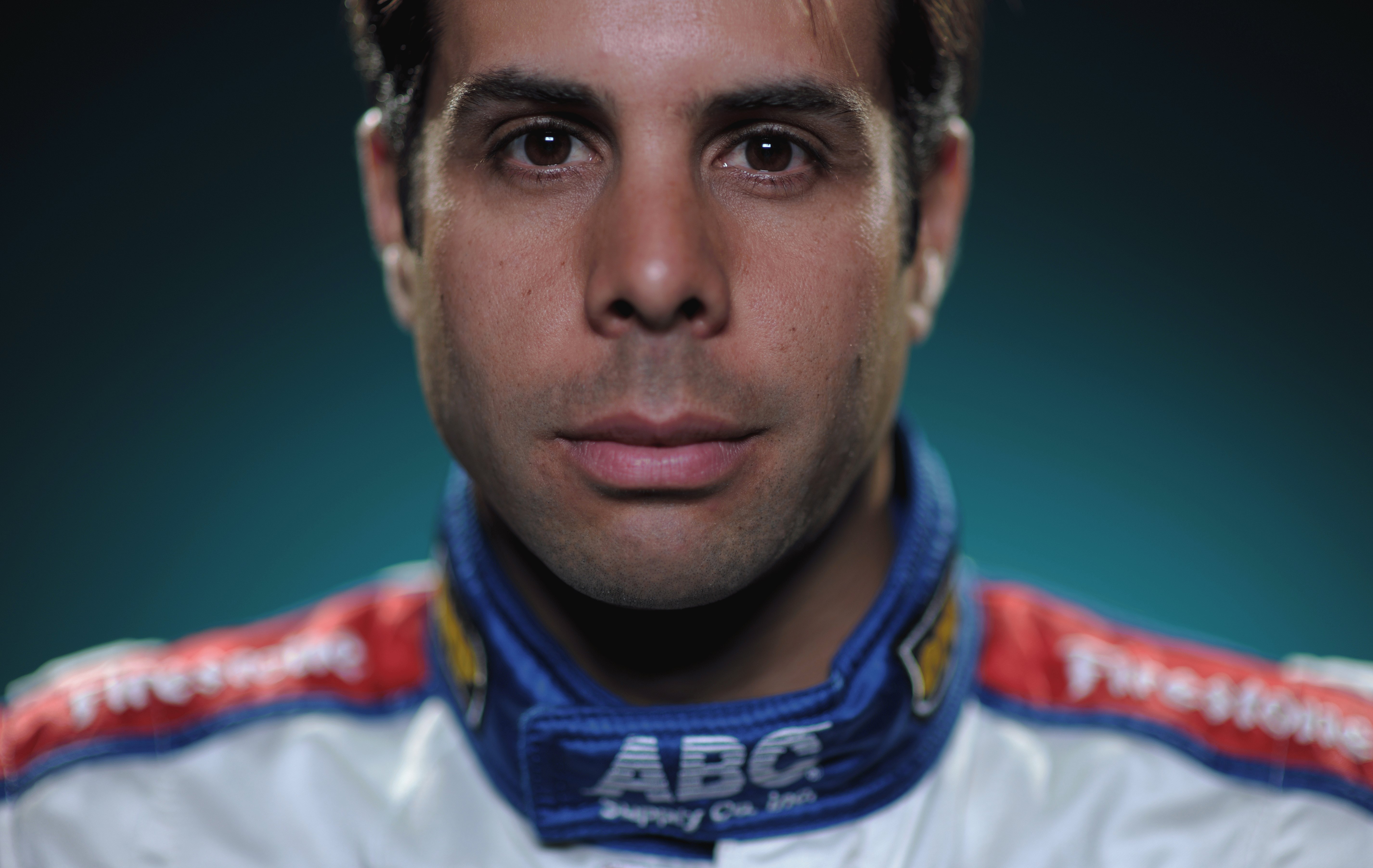 HOMESTEAD, FL - FEBRUARY 24: Vitor Meira driver of the #14 A. J. Foyt Entreprises Dallara Honda poses for a portrait during the IRL IndyCar Series Spring Testing on February 24, 2009 at the Homestead-Miami Speedway in Homestead, Florida. (Photo by Robert