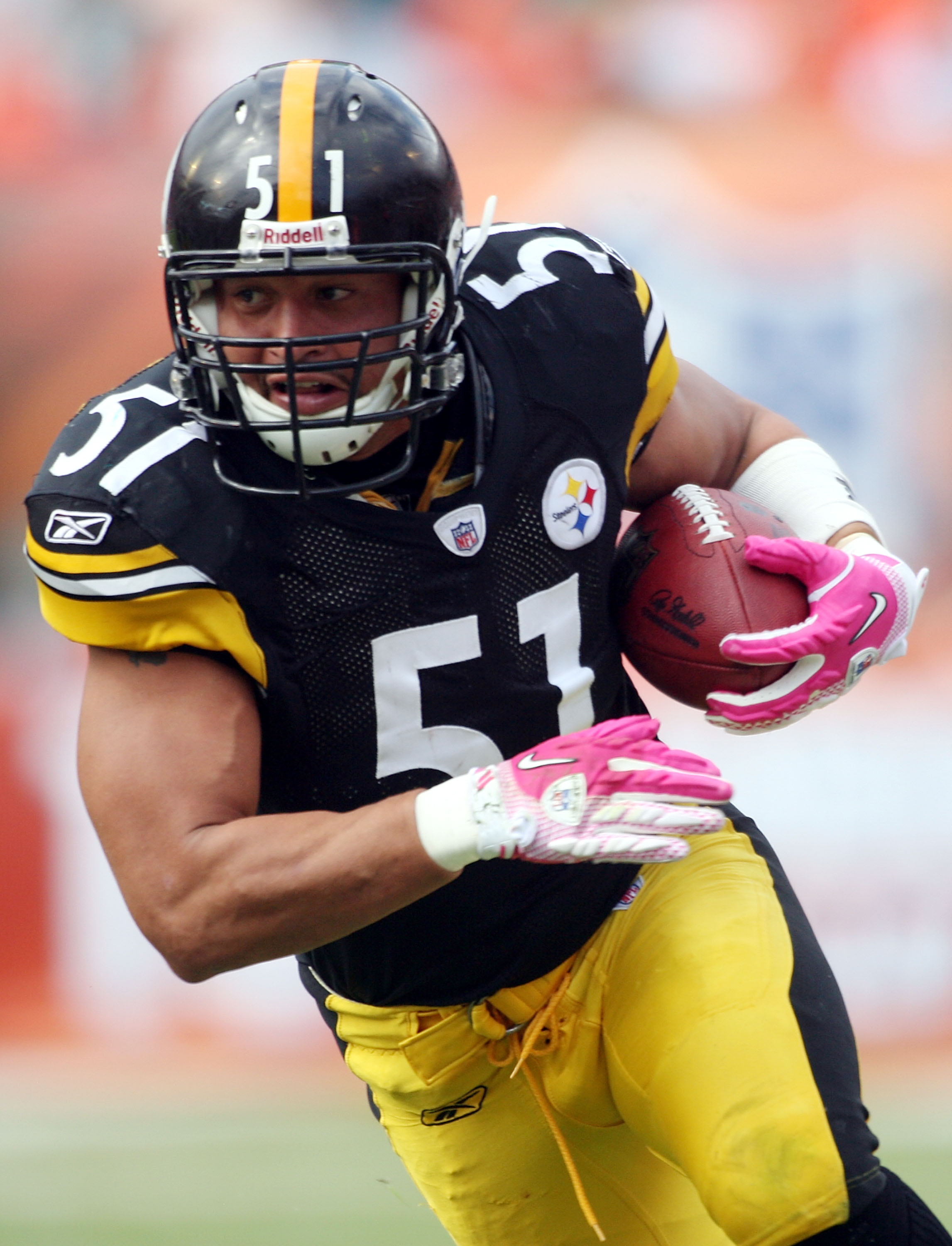 Troy Polamalu & Shaun Alexander Super Bowl 40 Steelers / Seahawks