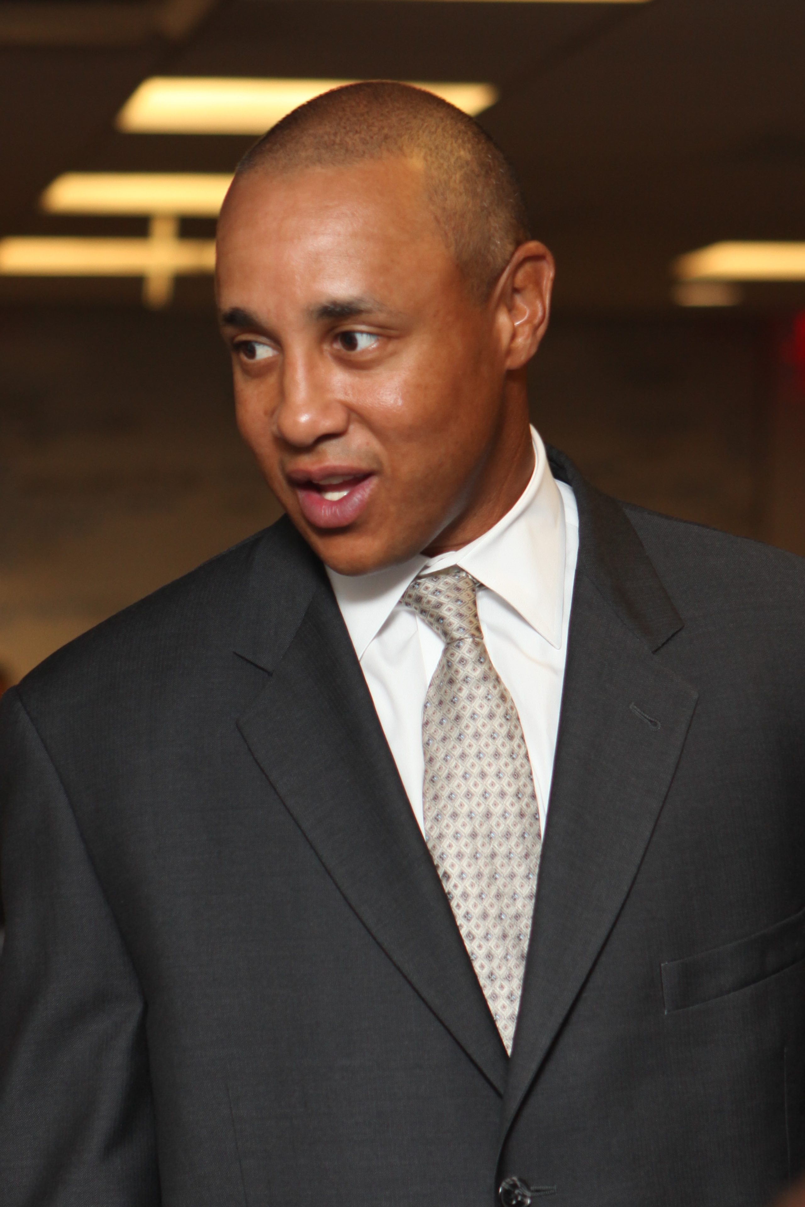 NEW YORK - SEPTEMBER 13: Former NBA player John Starks attends the 6th Annual BGC Charity Day at BGC Partners, INC on September 13, 2010 in New York City. (Photo by Chelsea Lauren/Getty Images) NEW YORK - SEPTEMBER 13: Former NBA player John Starks attends the 6th Annual BGC Charity Day at BGC Partners, INC on September 13, 2010 in New York City. (Photo by Chelsea Lauren/Getty Images)