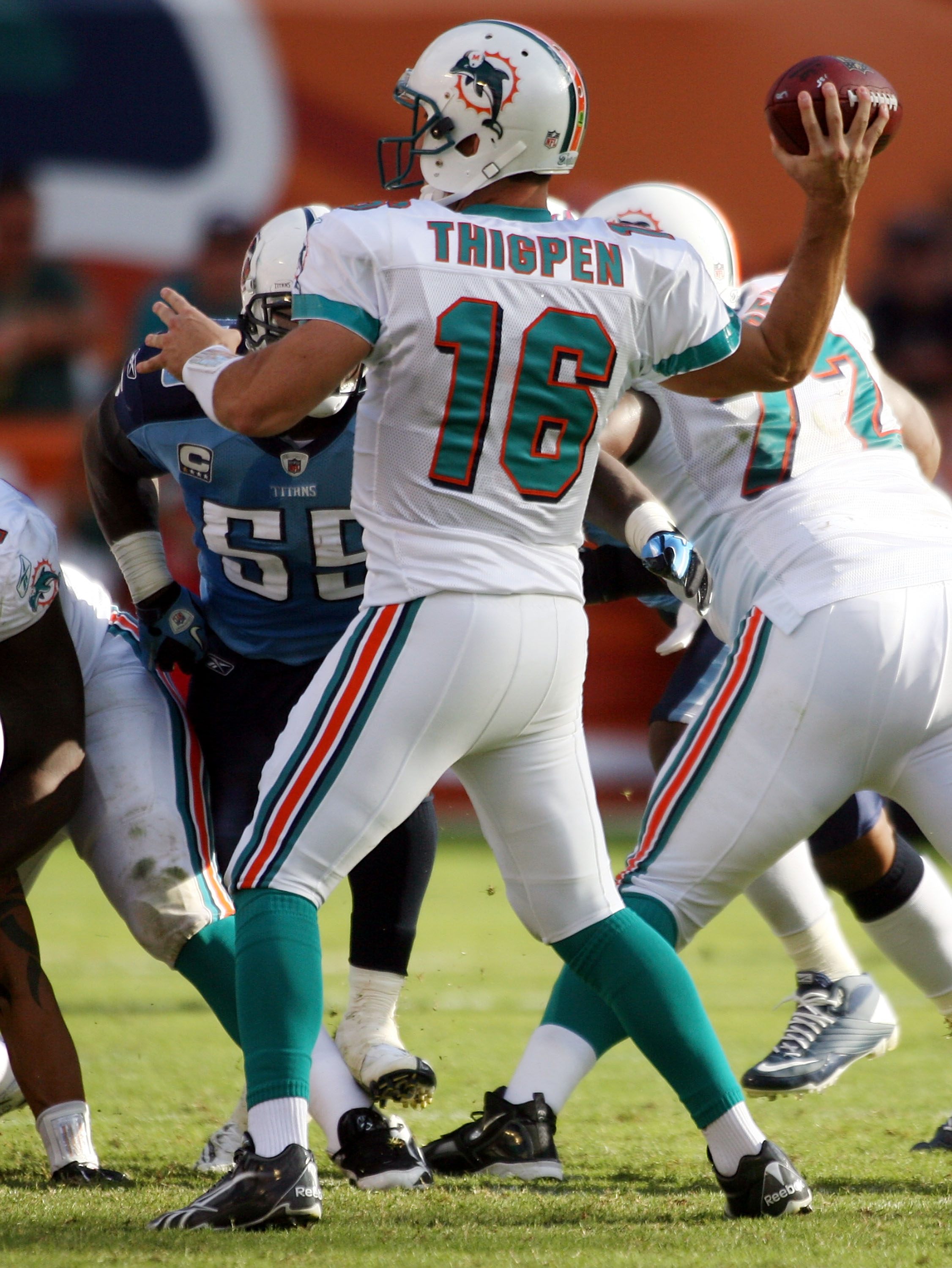 Photo: Miami Dolphins rip off Tennessee's creamsicle look for Thursday  Night Football