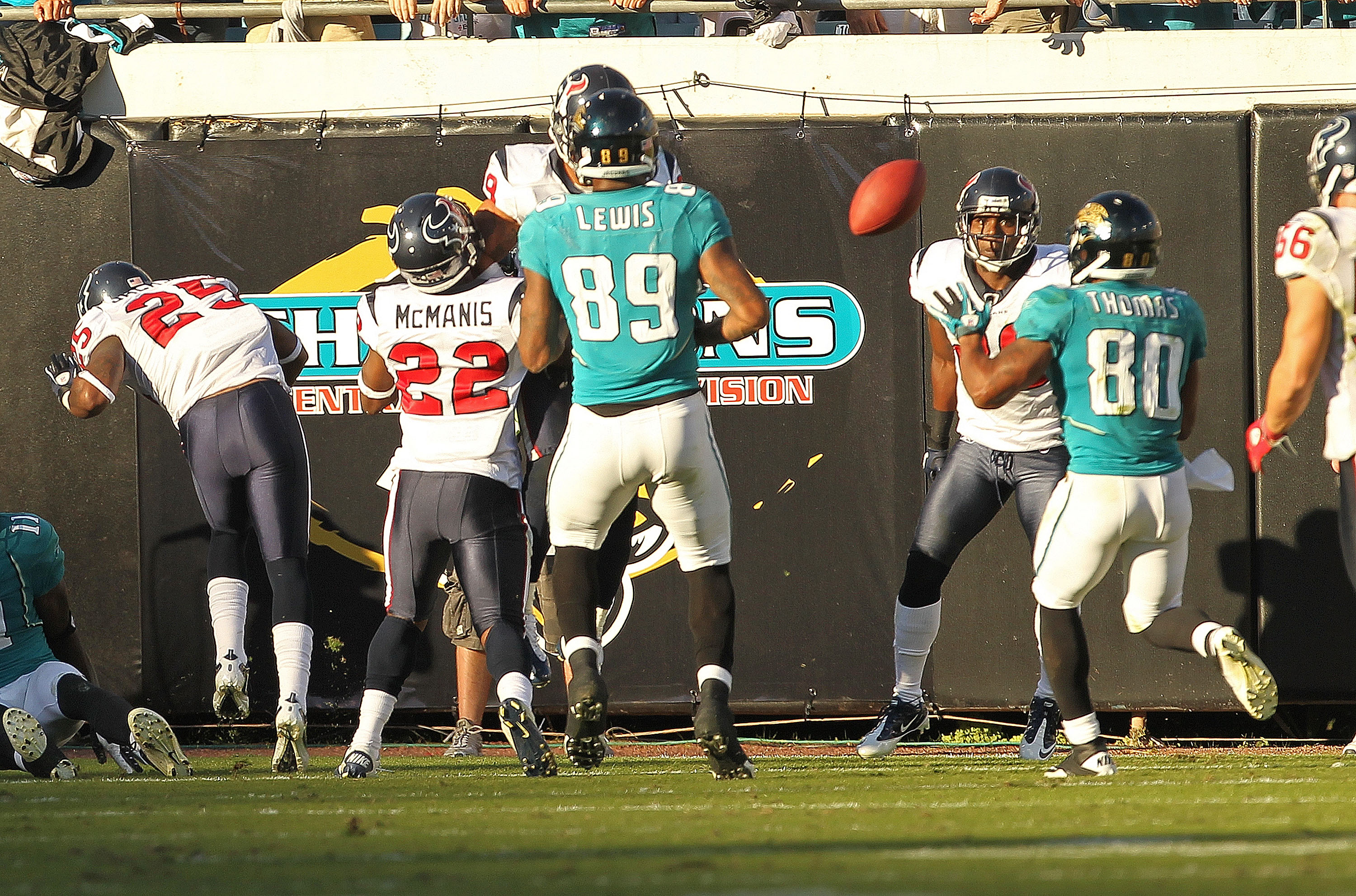 What was the final score for Jaguars and Texans game?