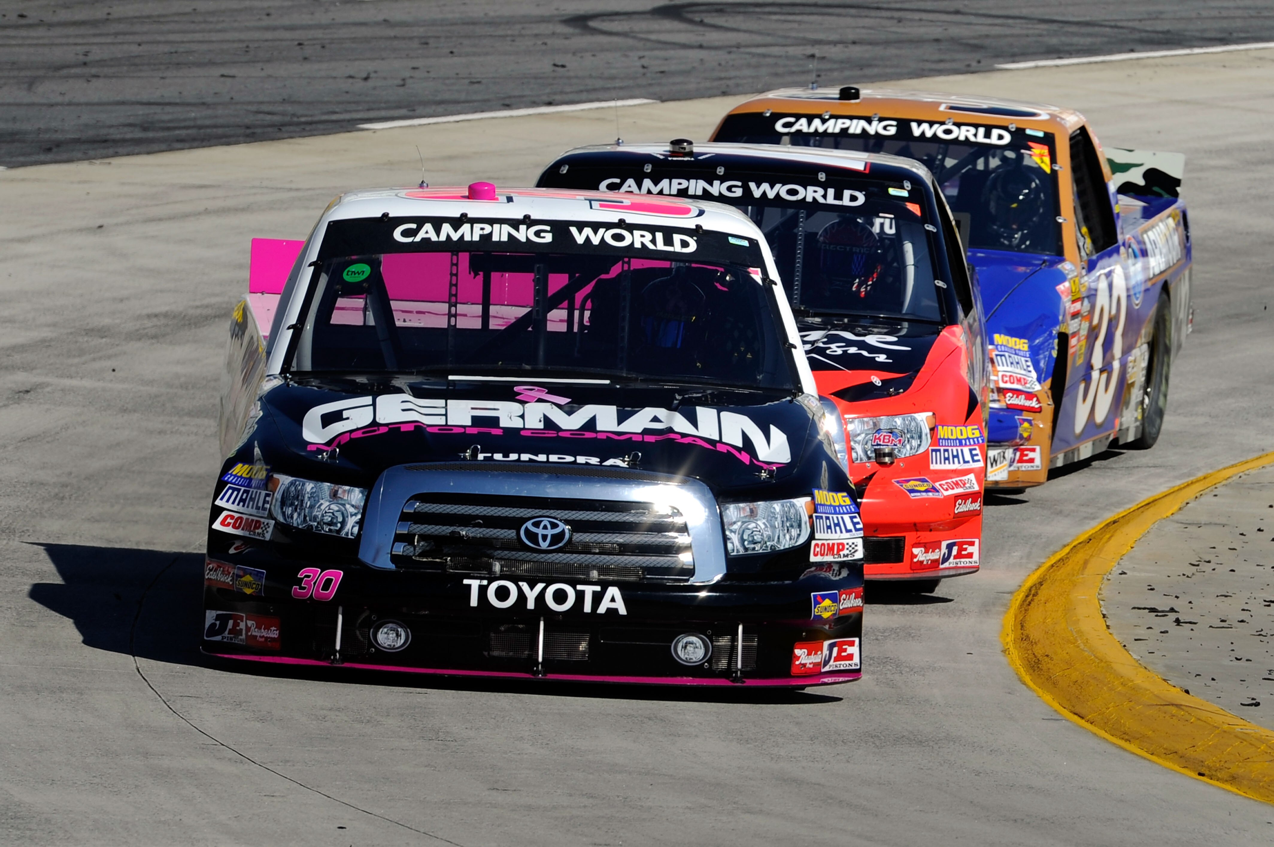 Kyle Busch Motorsports Vs. Germain Racing Truck Series Owners