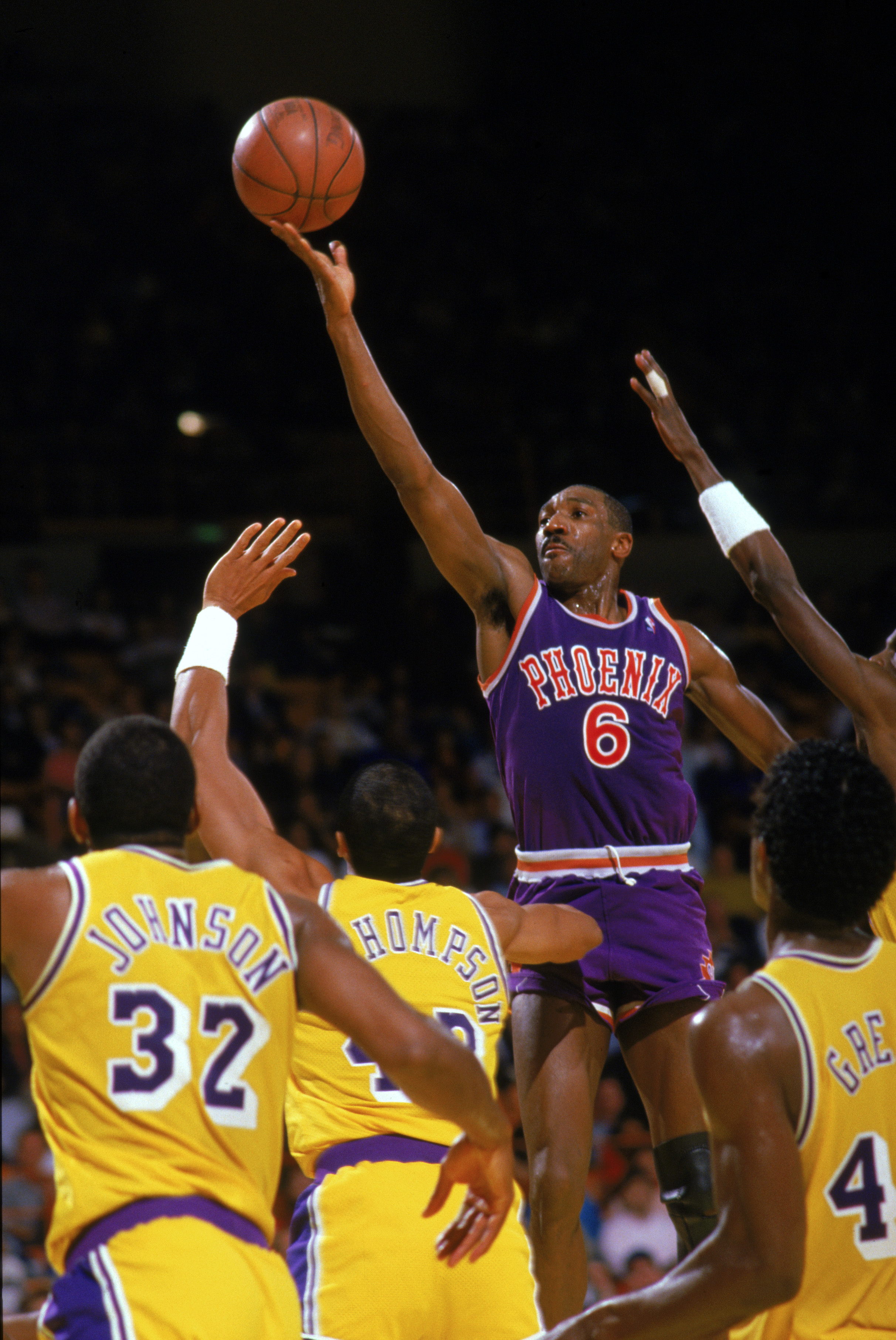 Walter Davis of the Phoenix Suns looks on against the Sacramento News  Photo - Getty Images