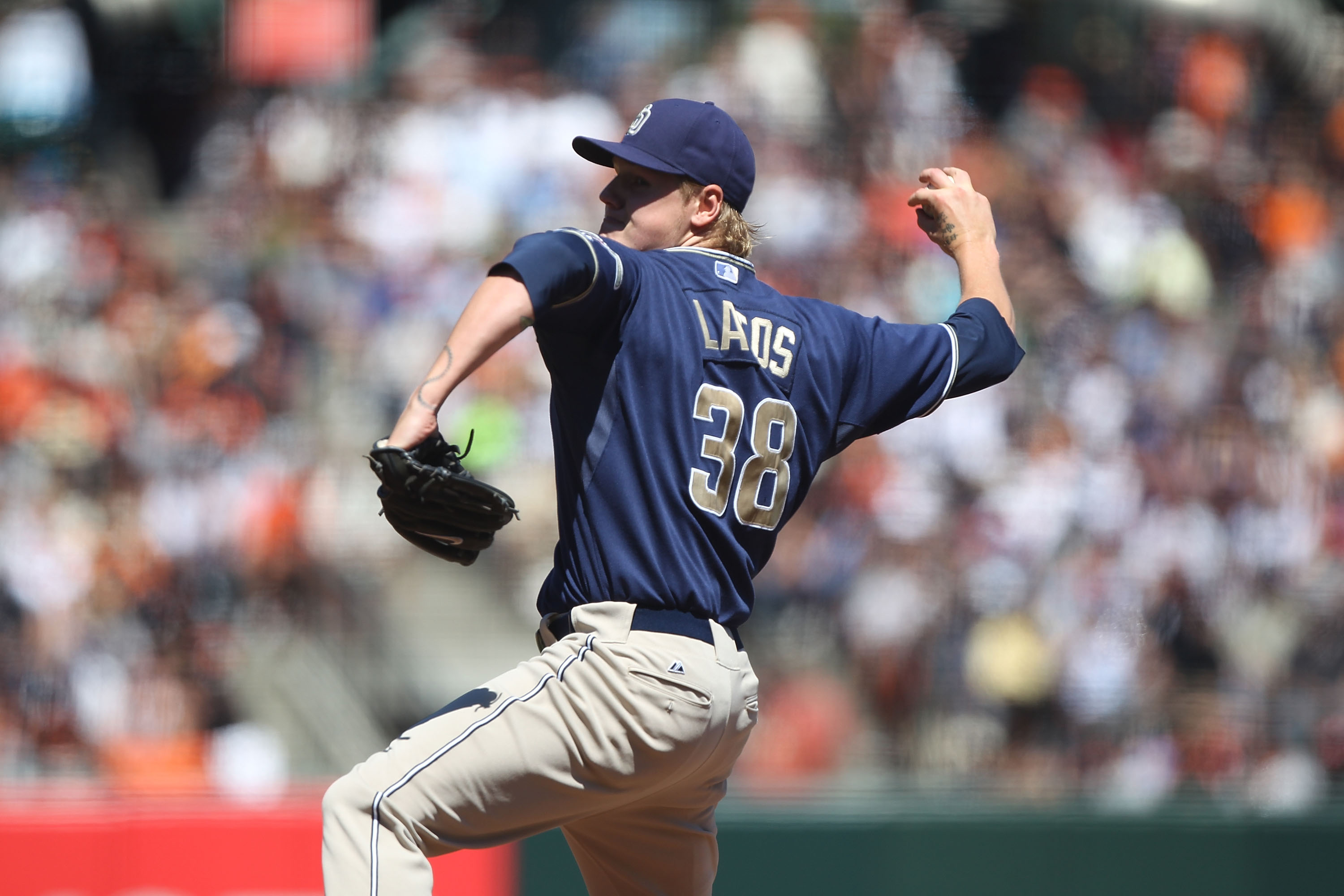 May 11, 2010; San Francisco, CA, USA; San Diego Padres manager Bud Black  (20) during the fifth inning against the San Francisco Giants at AT&T Park.  San Diego defeated San Francisco 3-2 Stock Photo - Alamy