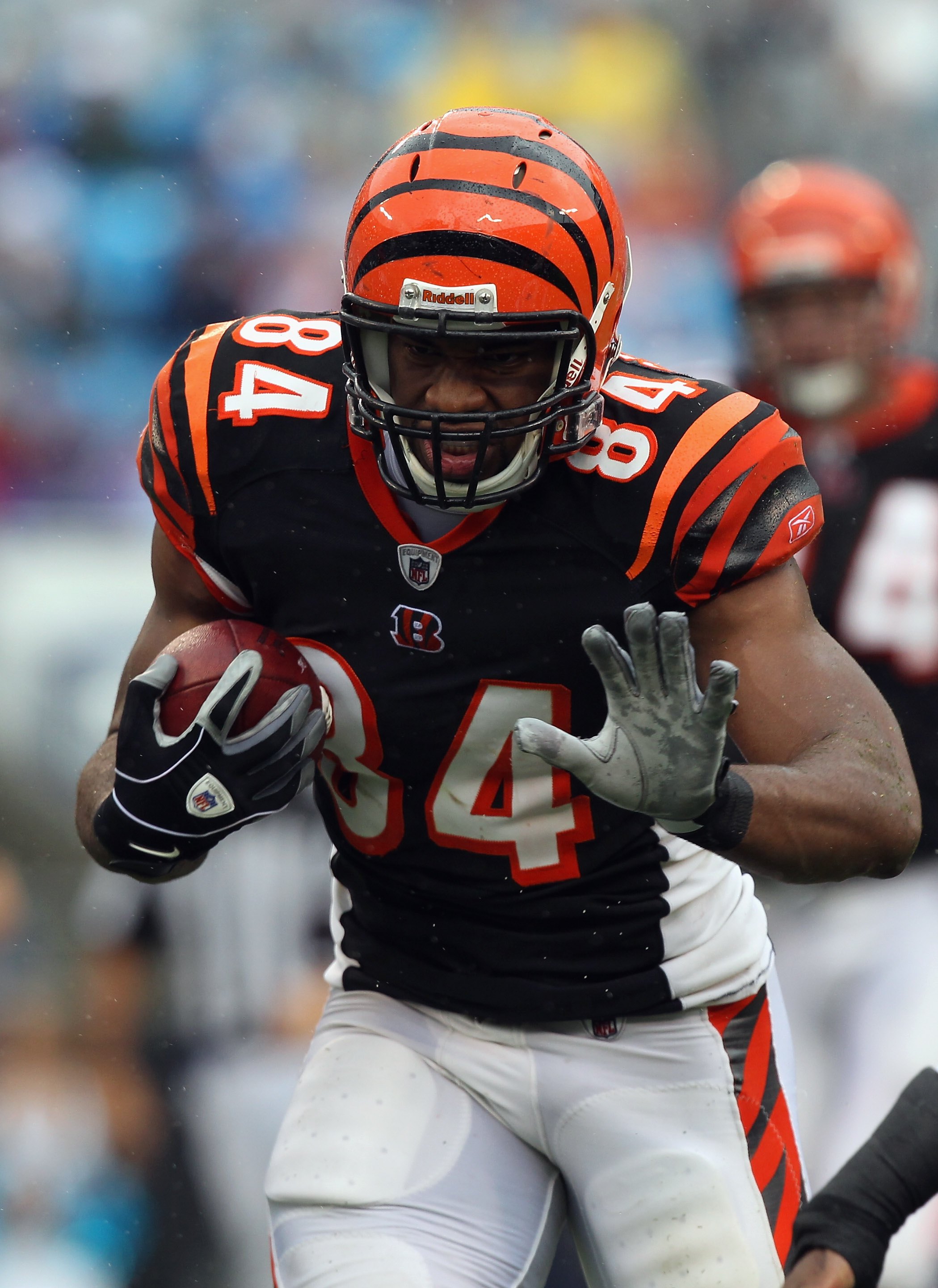 Defensive back Chinedum Ndukwe of the Cincinnati Bengals watches