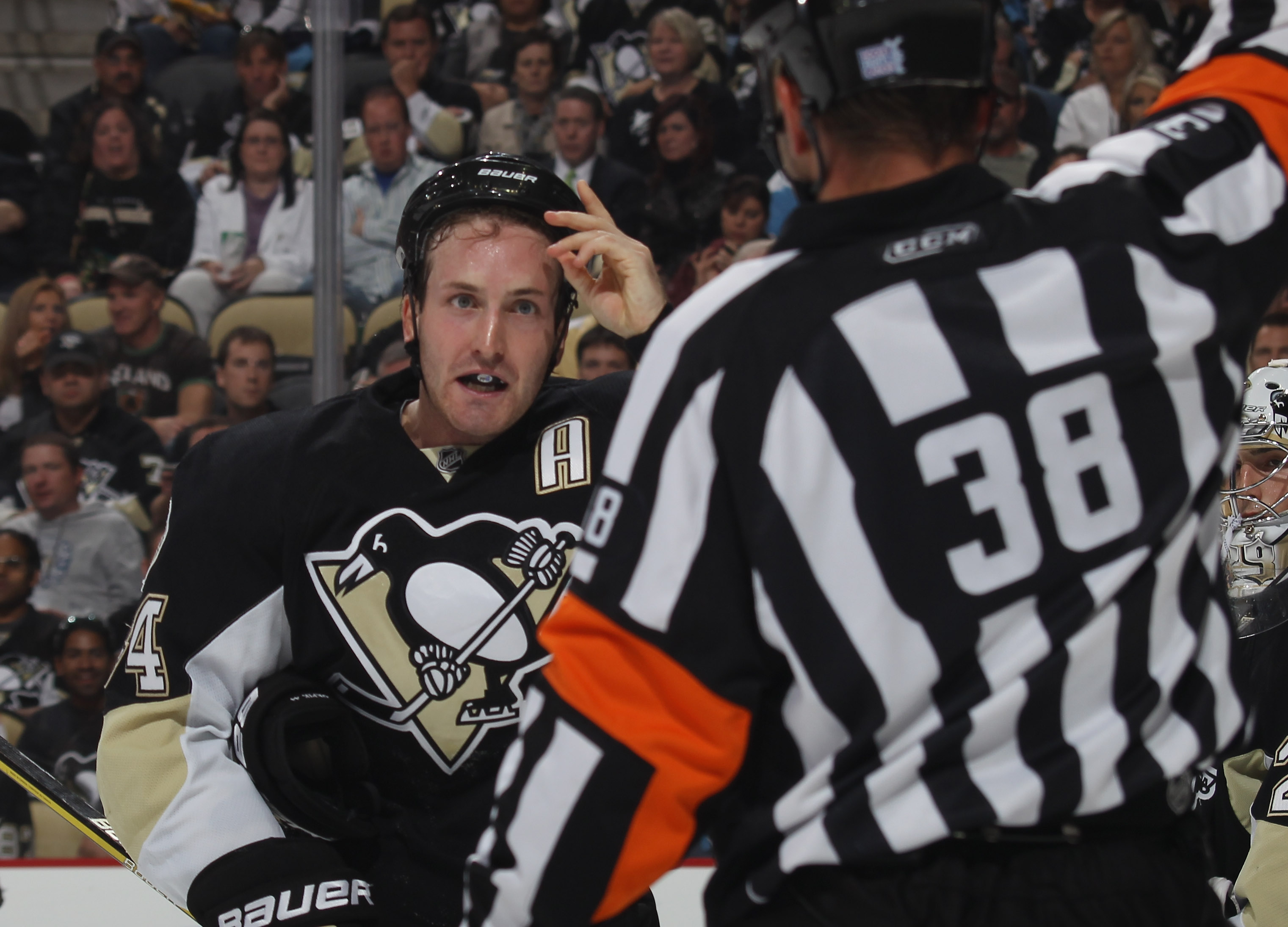 Alex Ovechkin & Sidney Crosby 2011 NHL Winter Classic Action