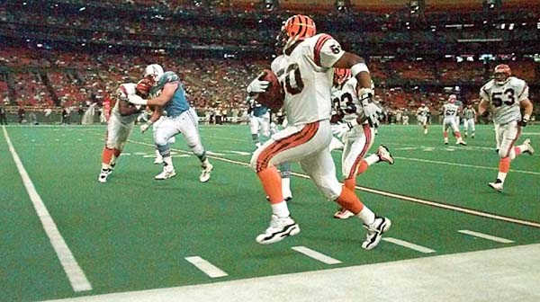 : 1991 Score Football #97 Tim Krumrie Cincinnati Bengals