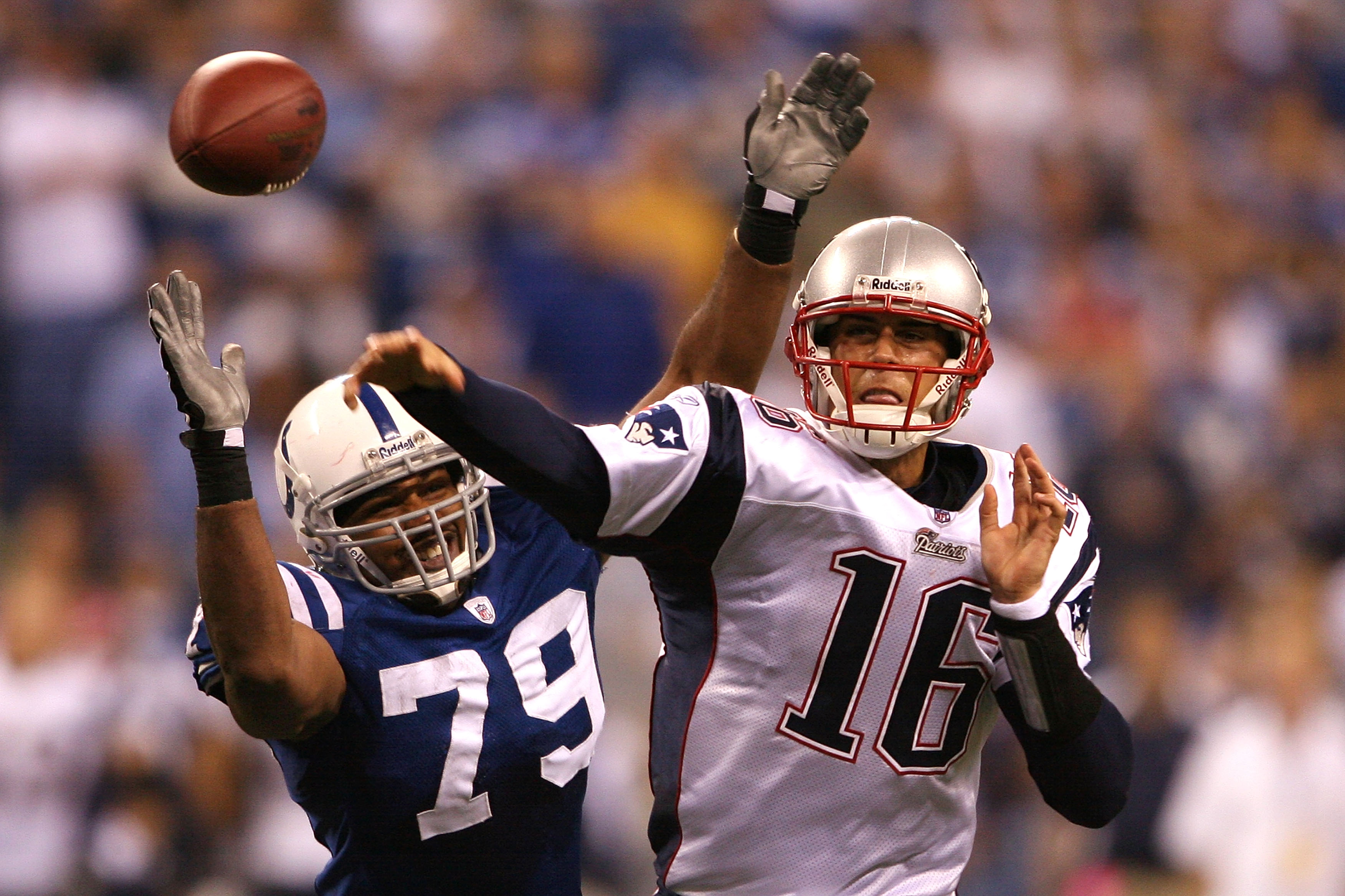 2006 11/5 Patriots vs. Colts Football NFL Game Program Tom Brady