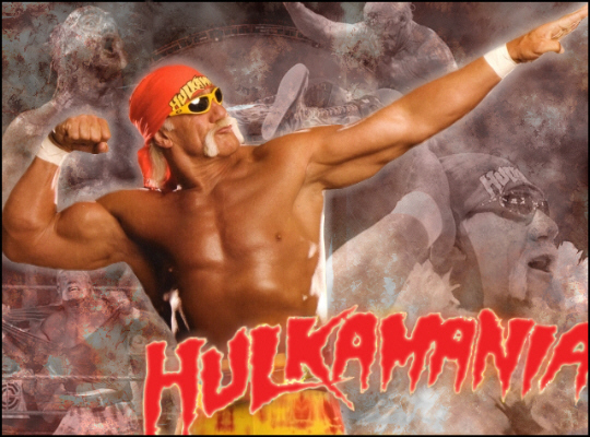 Hulk Hogan Hulkamania Pose - Hulk Hogan - Posters and Art Prints | TeePublic