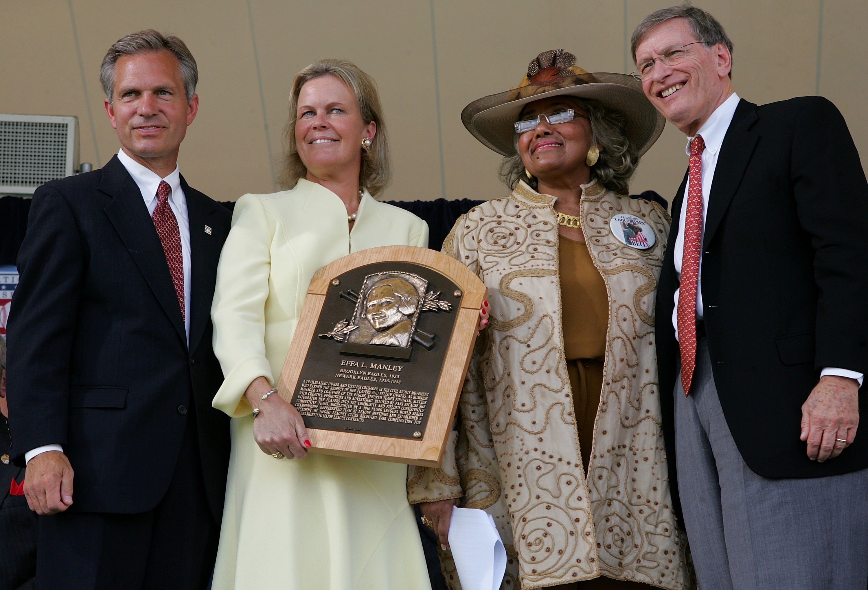 It was posthumous, but Manley became the first woman ever elected to the Baseball Hall of Fame in 2006.