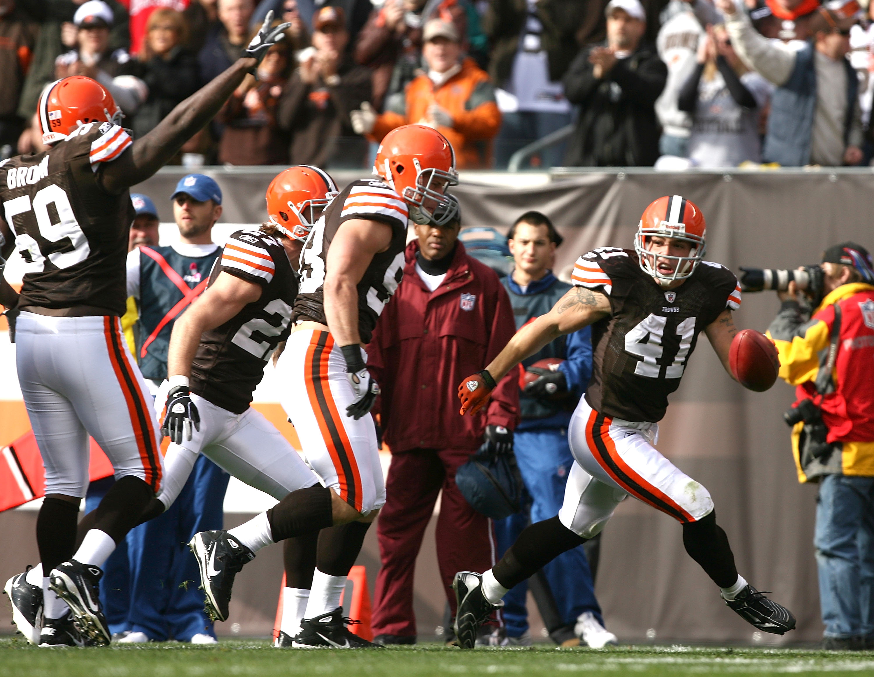 Cleveland Browns offensive struggles against the New England