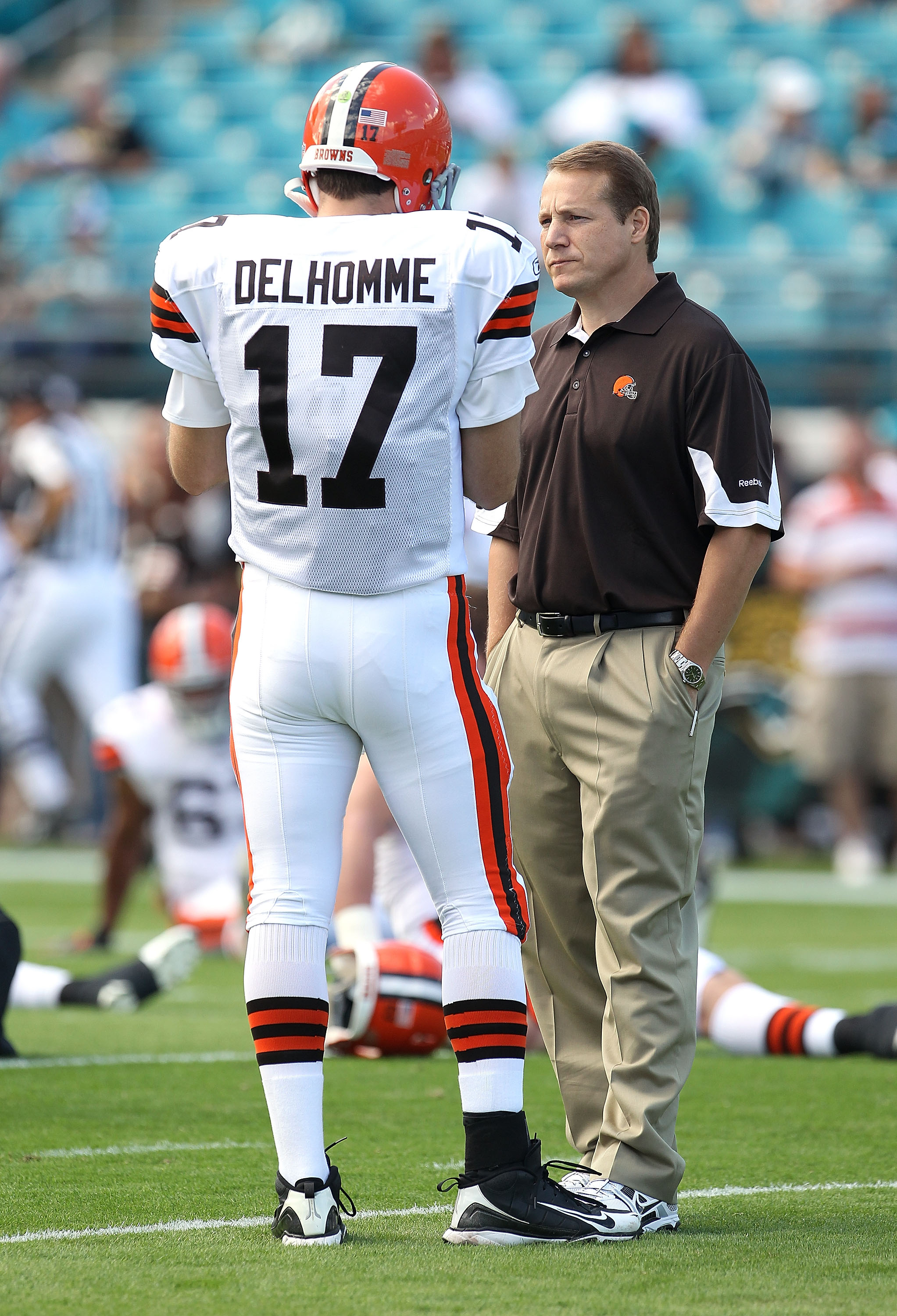 Cleveland Browns: Colt McCoy Solid, Mangini and Staff in Trouble