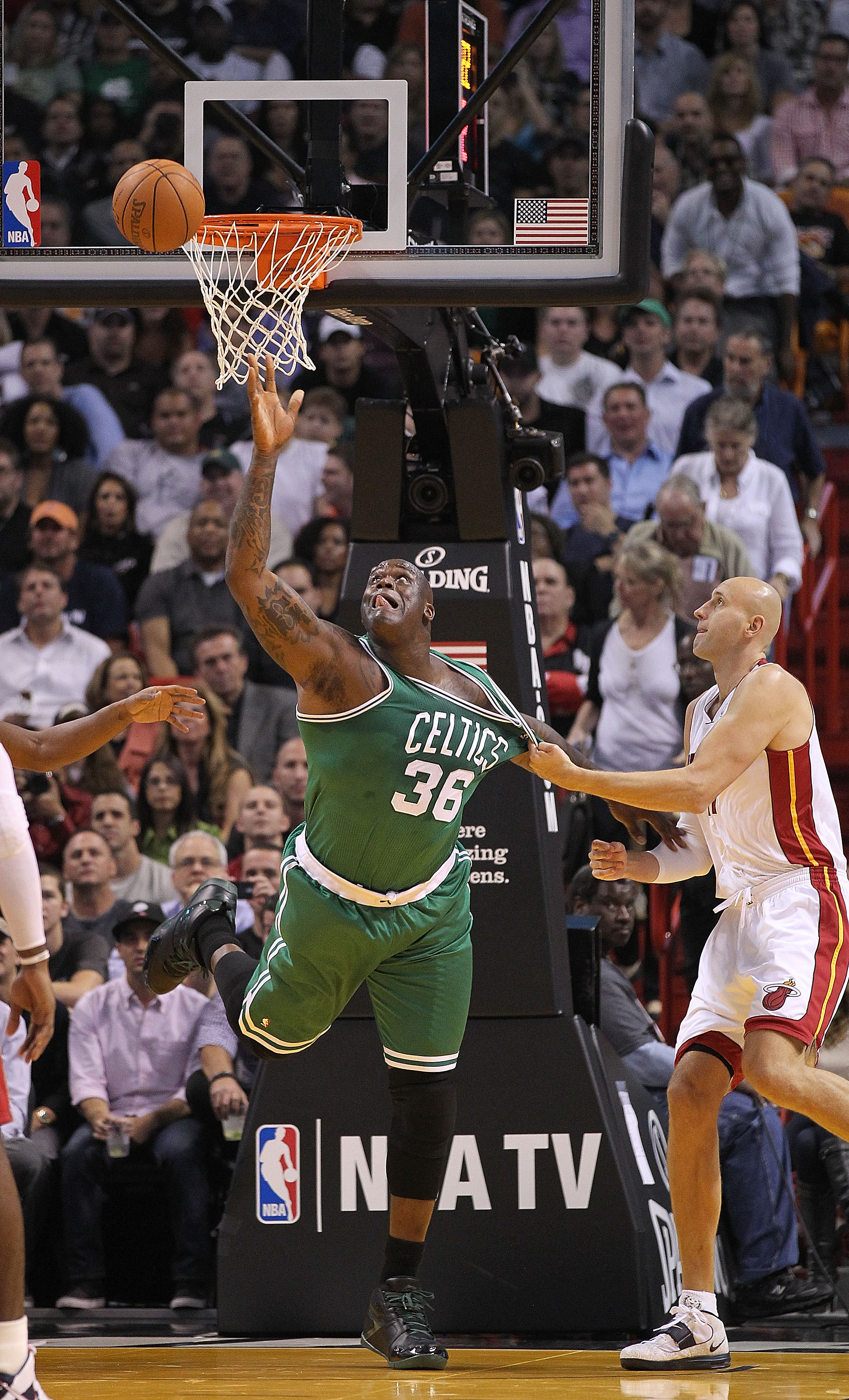 Shaquille O'Neal ready to fill new role with the Celtics