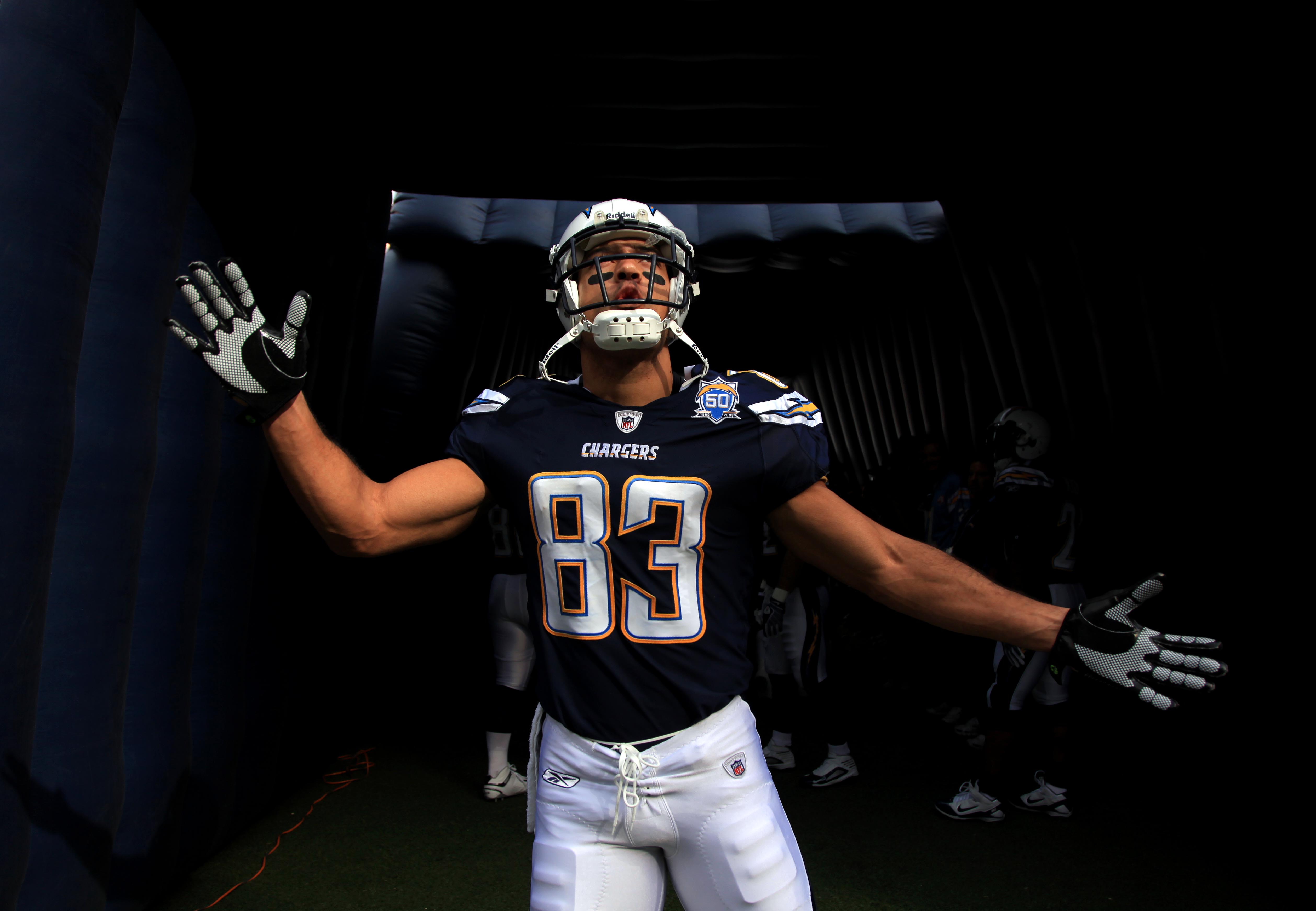 San Diego Chargers wide receiver Patrick Crayton (12) during an NFL  football game Sunday, Oct. 24, 2010, in San Diego. (AP Photo/Lenny Ignelzi  Stock Photo - Alamy