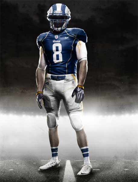 Ranking the 2012 Nike NFL Uniforms