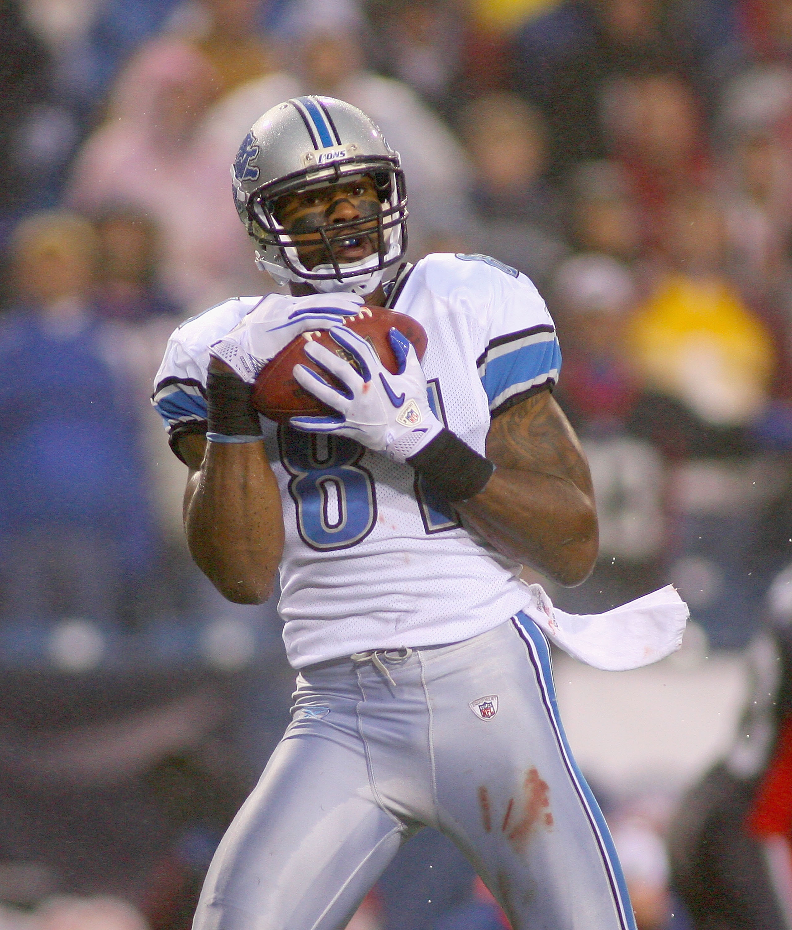 Calvin Johnson 1, Detroit Lions Thanksgiving Throwback Jersey