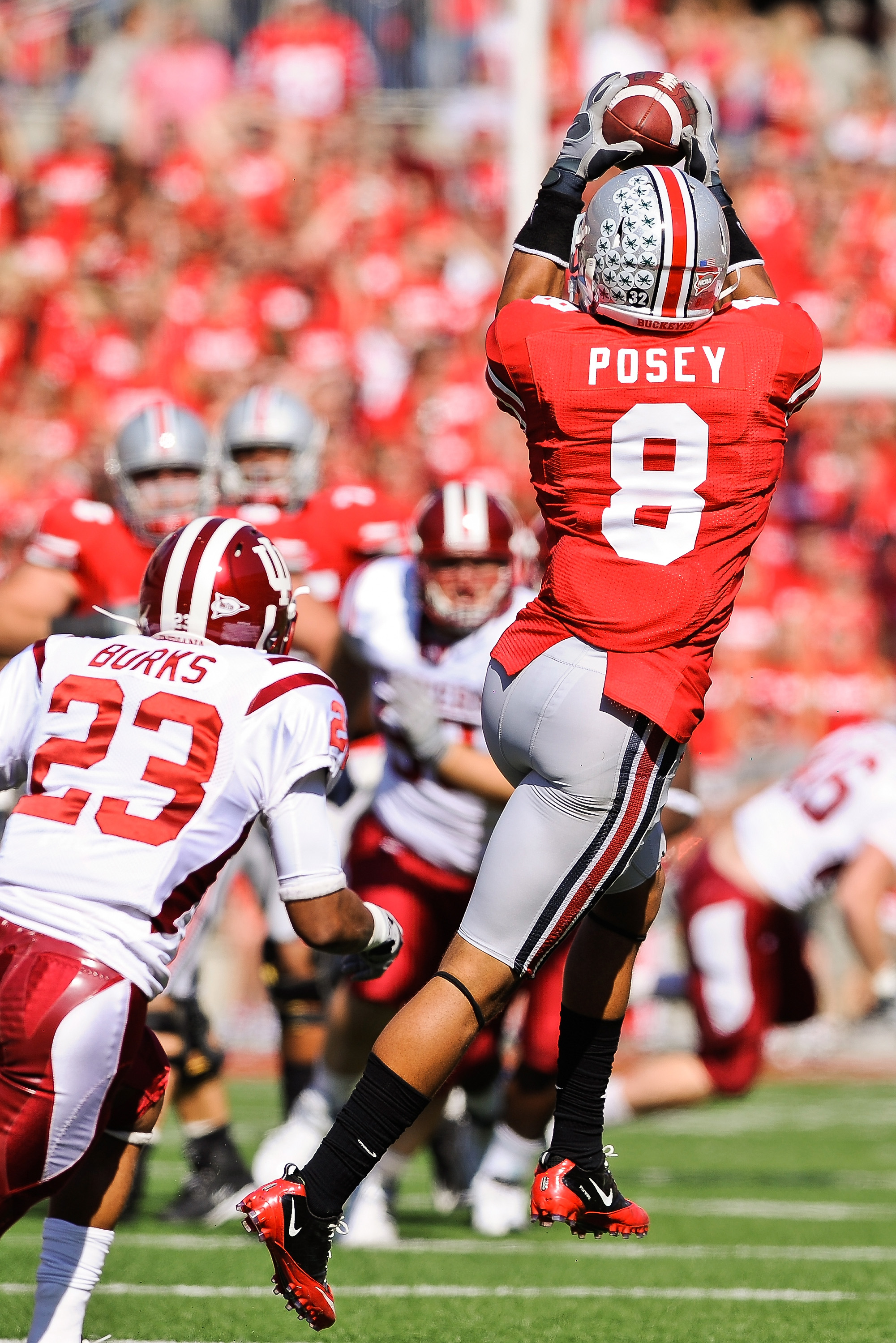 THE Ohio State Buckeyes: No. 8 Devier Posey Nike Jersey (S