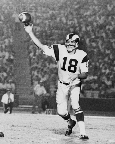 Lot Detail - 1972 Roman Gabriel Los Angeles Rams Game-Used & Autographed  Home Jersey (Photo-Matched To Multiple Games • Gabriel LOA)