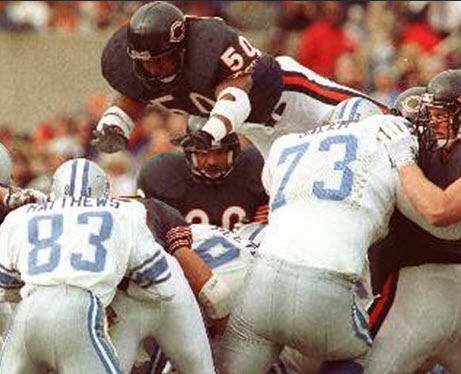 1980 Bears Lions Thanksgiving Classic