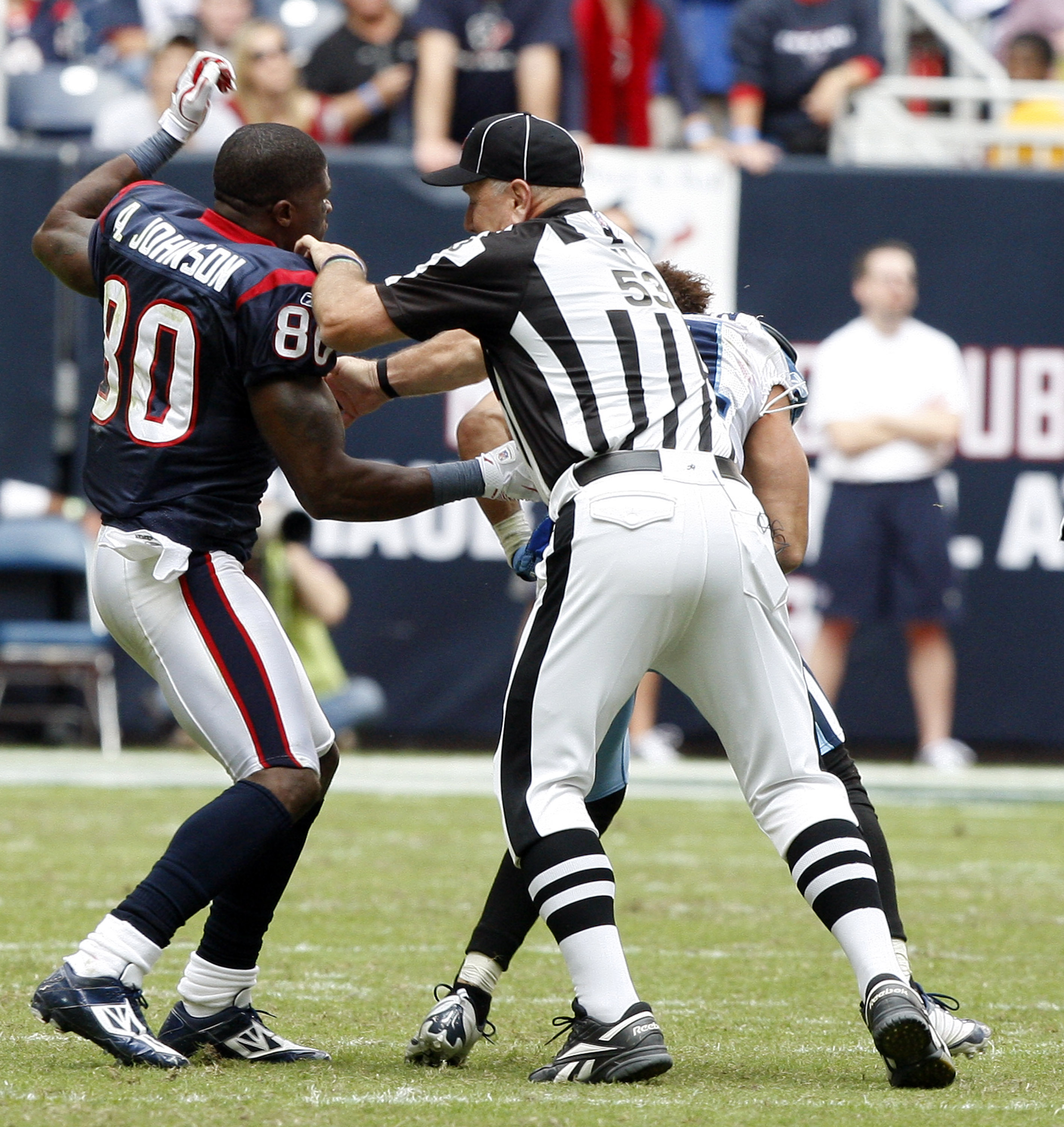 Andre Johnson Fights Cortland Finnegan During Titans-Texans Game, News,  Scores, Highlights, Stats, and Rumors