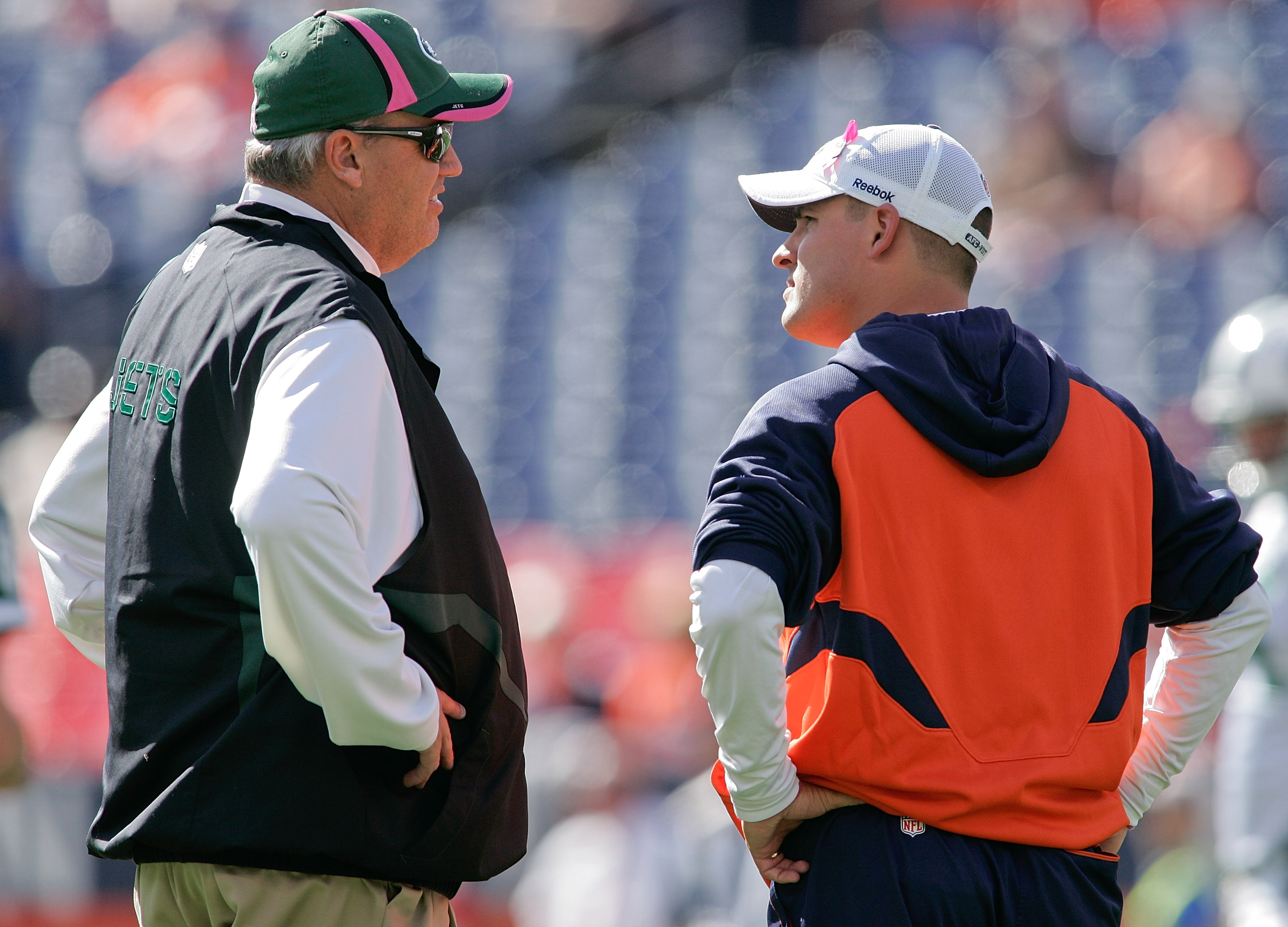 New York Jets COACHES-2 Green Fitted Hat by Reebok