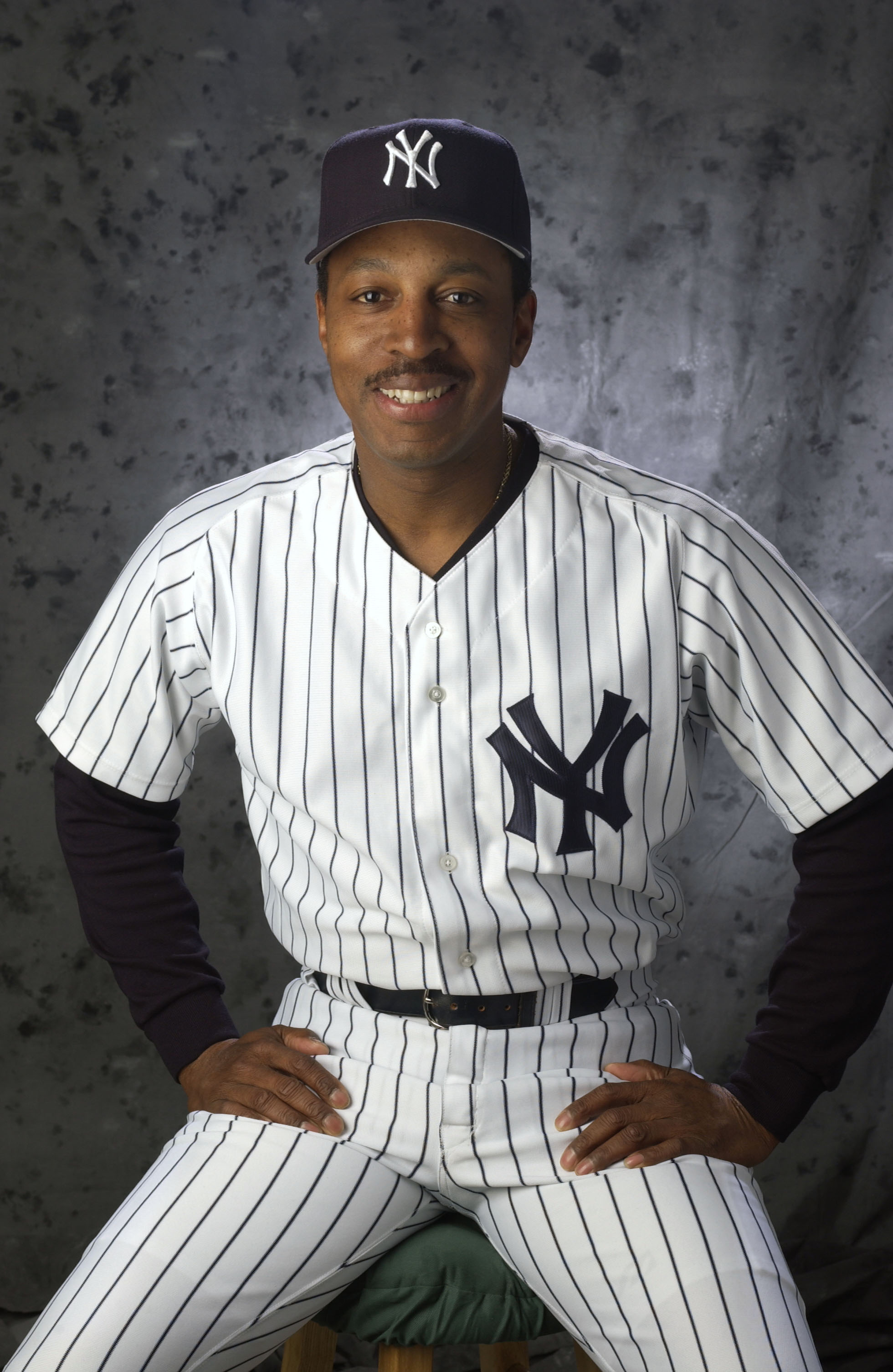 20 Feb 2002:   A portrait of Yankees'' thirdbase coach Willie Randolph #30 during the New York Yankees Media Day at Legends Field in Tampa, Florida.DIGITAL IMAGE Photographer:  M. David Leeds/Getty Images