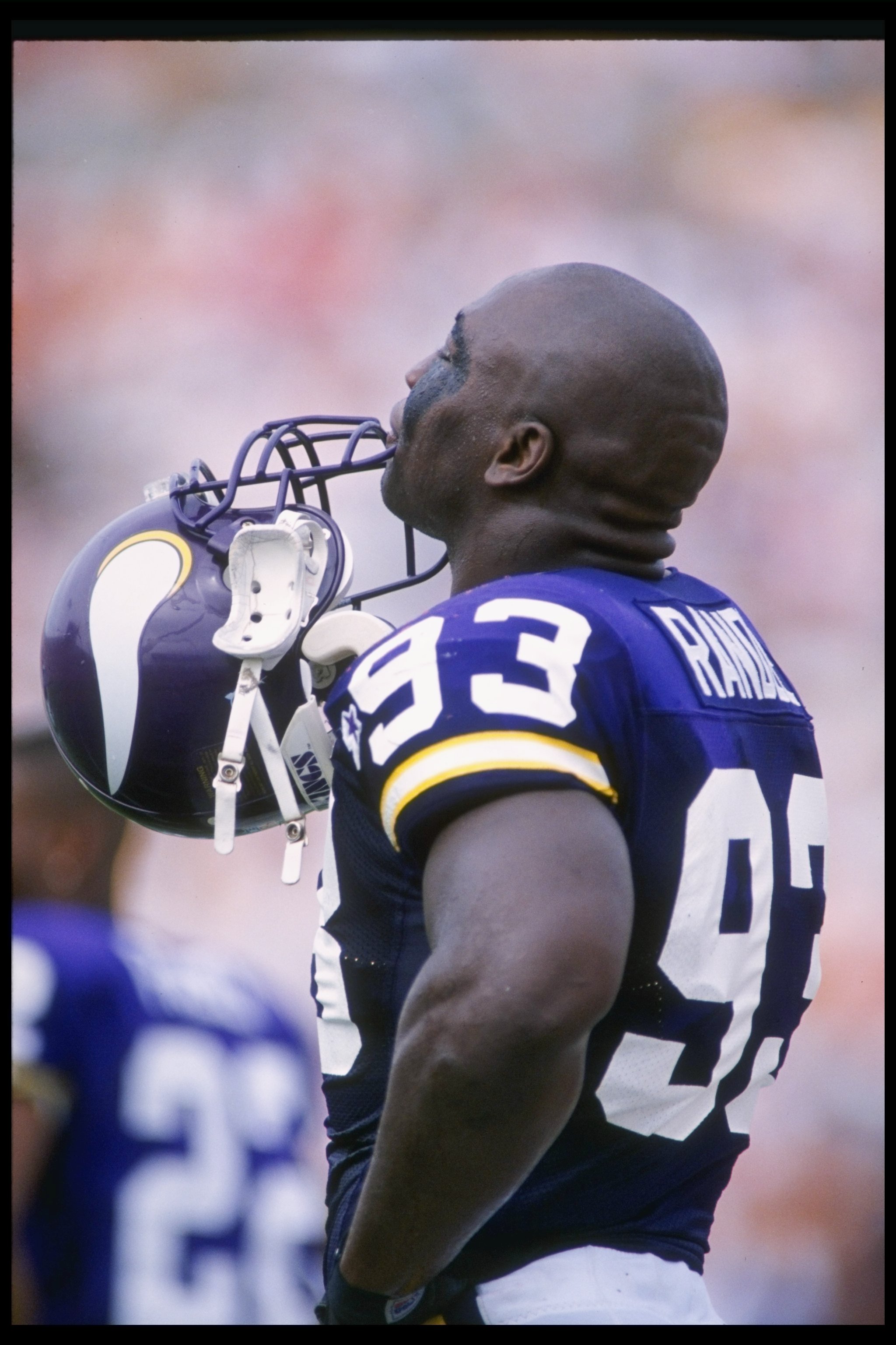 JOHN RANDLE Minnesota Vikings 1990-2000 HOF Seattle Seahawks ORIGINAL SLIDE  9