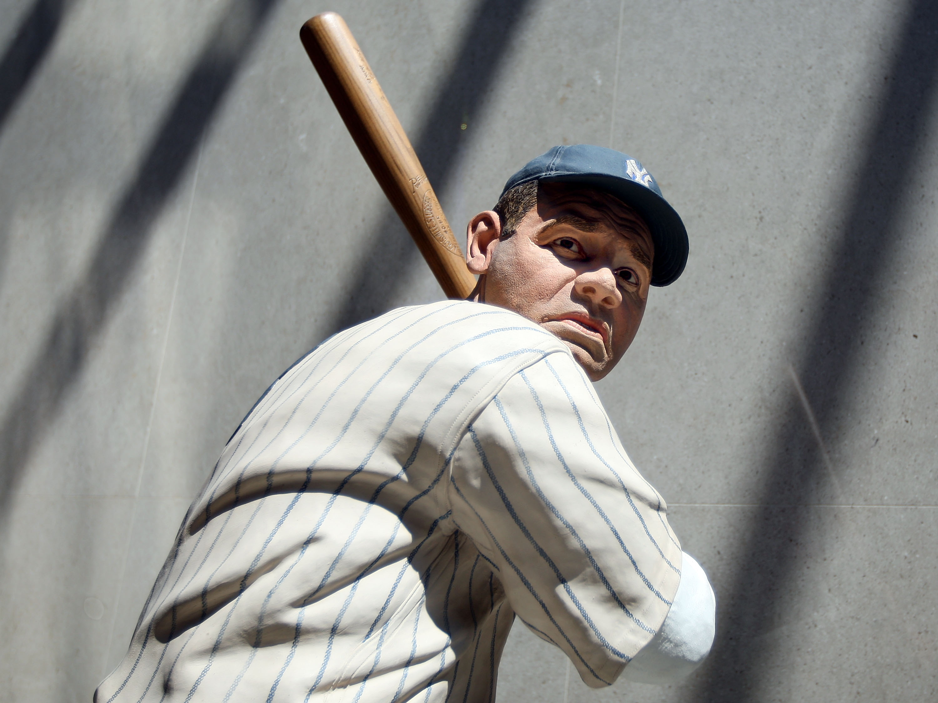 COOPERSTOWN, NY - JULY 25:  A statue of Babe Ruth is seen at the National Baseball Hall of Fame during induction weekend on July 25, 2009 in Cooperstown, New York.  (Photo by Jim McIsaac/Getty Images)