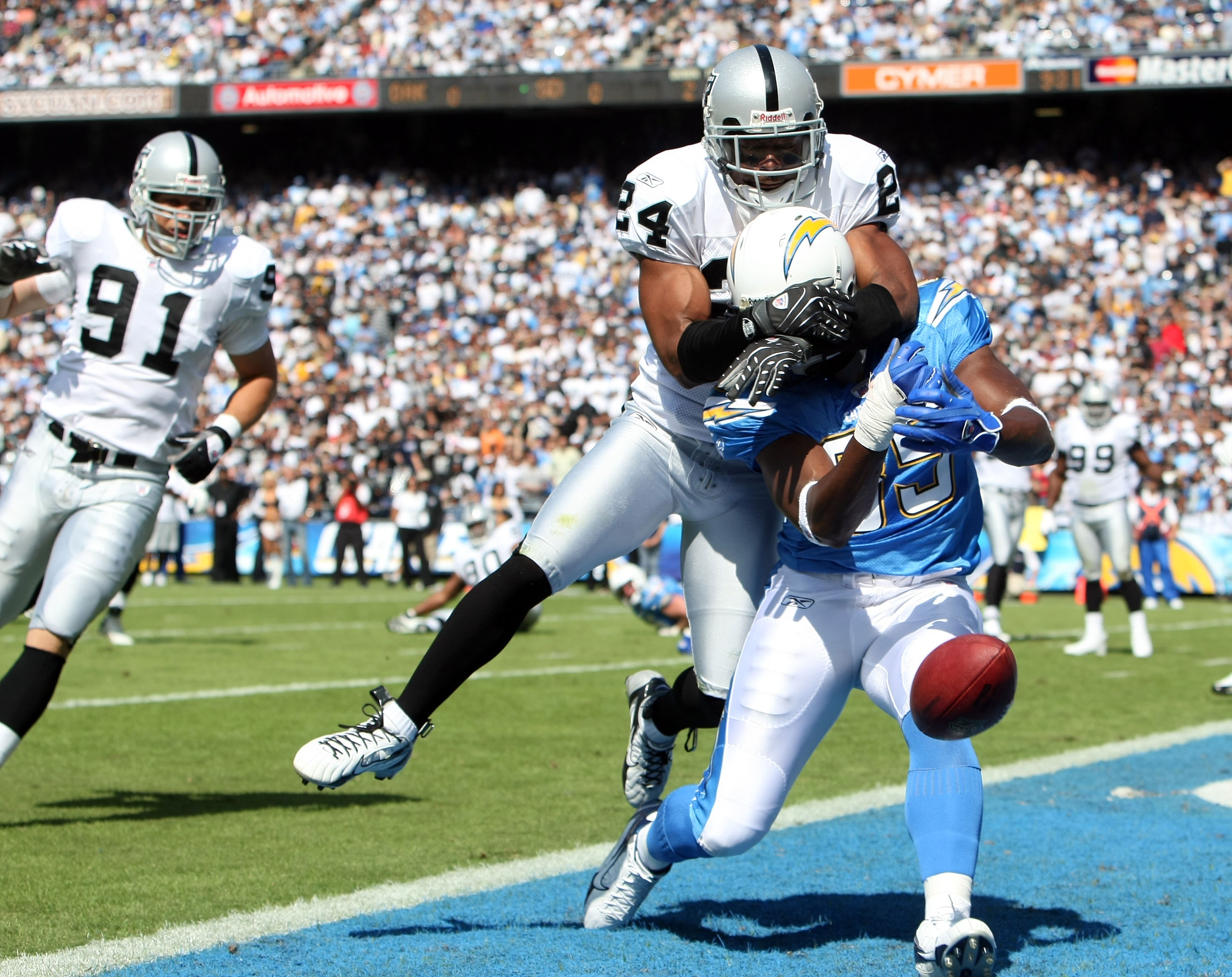 Oakland Raiders Vs. San Diego Chargers: A Silver And Black Blueprint ...