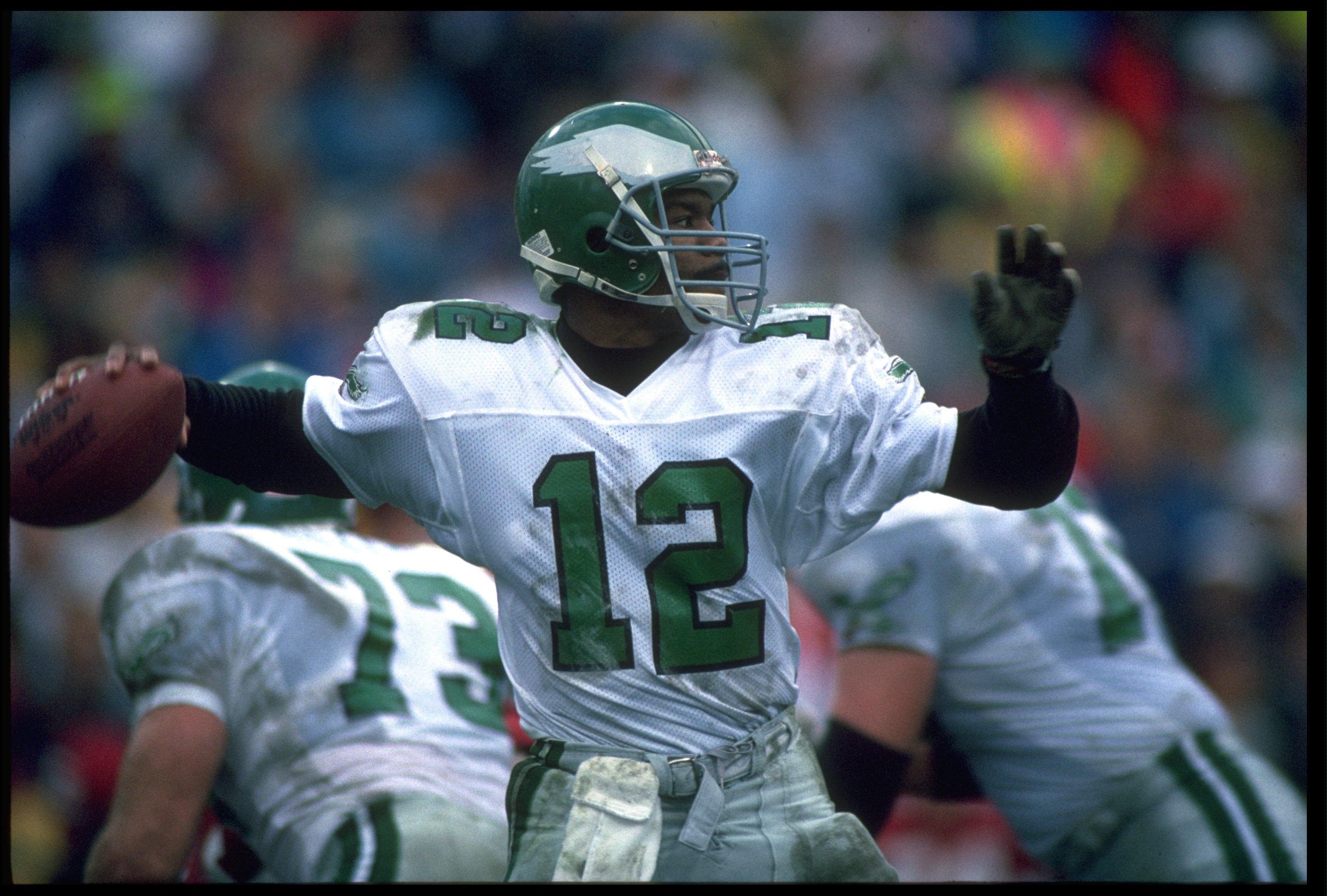 Quarterback Ron Jaworski of the Philadelphia Eagles looks on from the  News Photo - Getty Images