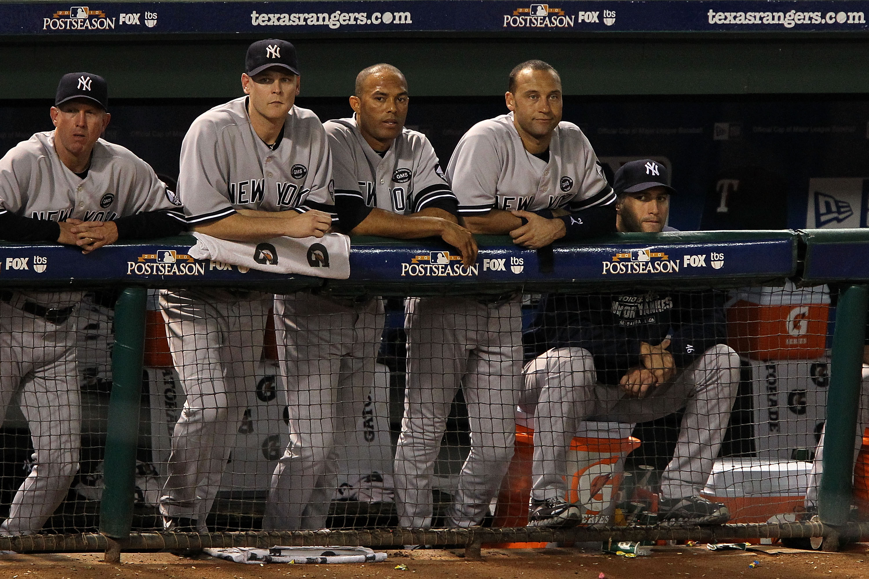 The New York Yankees Core Four! Derek Jeter, Mariano Rivera, Andy
