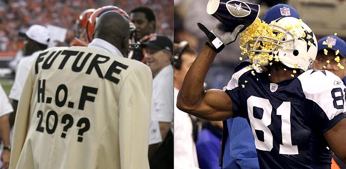 Terrell Owens made his own custom Hall of Fame jacket in light of