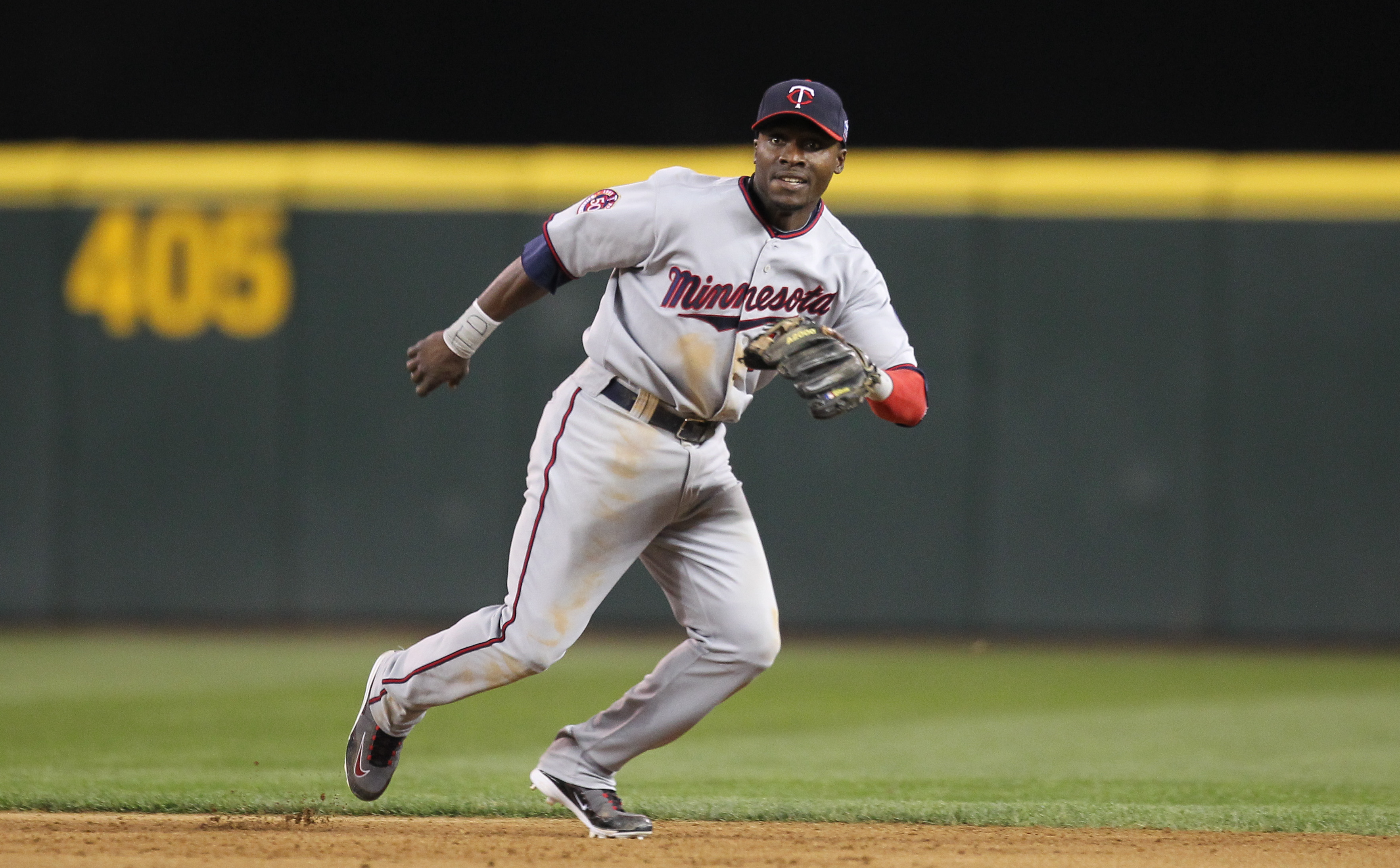 SEATTLE - AUGUST 27:  Second baseman Orlando Hudson #1 of the Minnesota Twins follows the play against the Seattle Mariners at Safeco Field on August 27, 2010 in Seattle, Washington. The Twins won 6-3. (Photo by Otto Greule Jr/Getty Images)