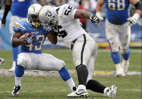 Raiders Run Over Chargers' Top 10 Run Defense, Win, 28-13 - SB Nation Bay  Area