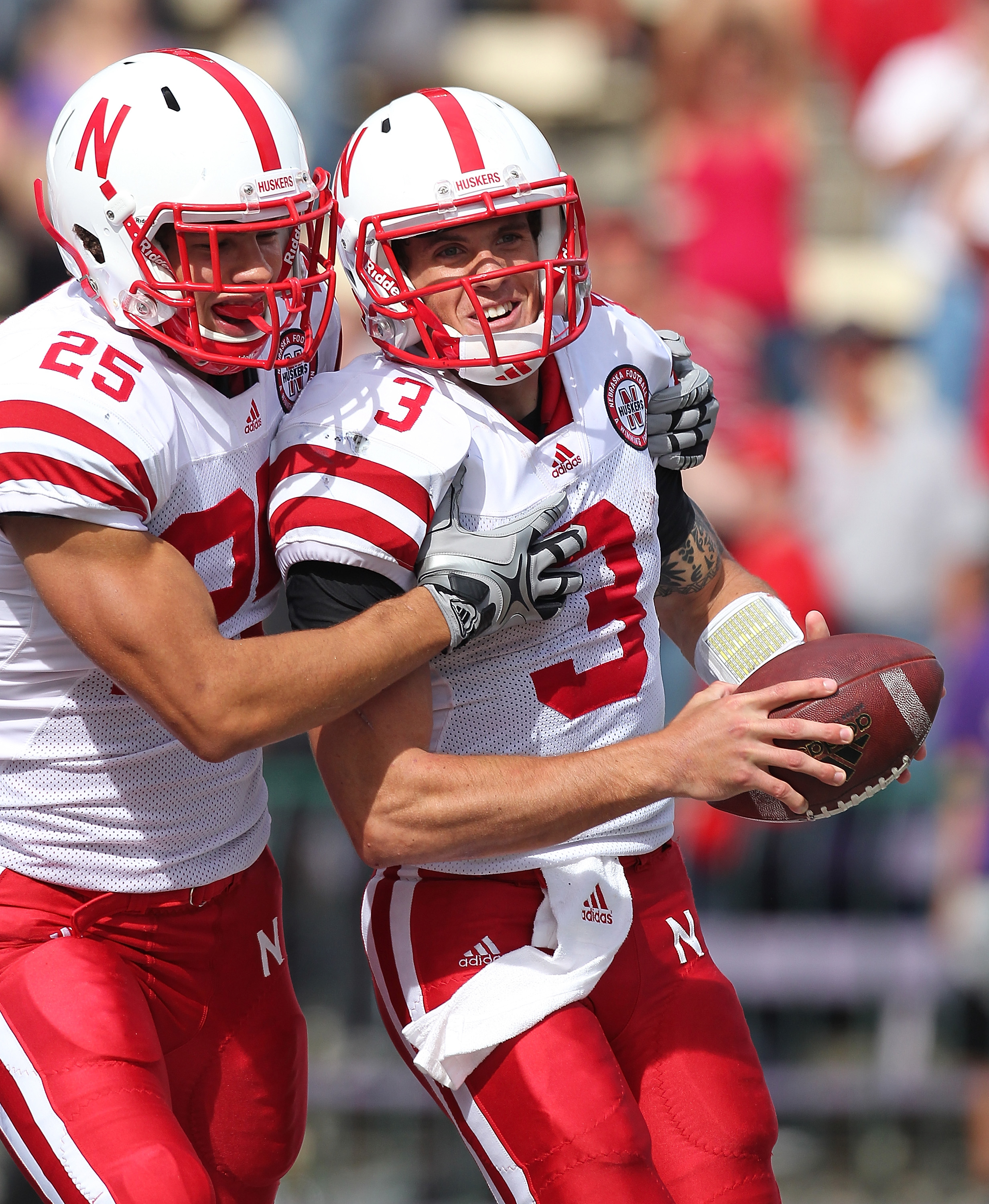 12 September 09: Nebraska's Ndamukong Suh and Prince Amukamara