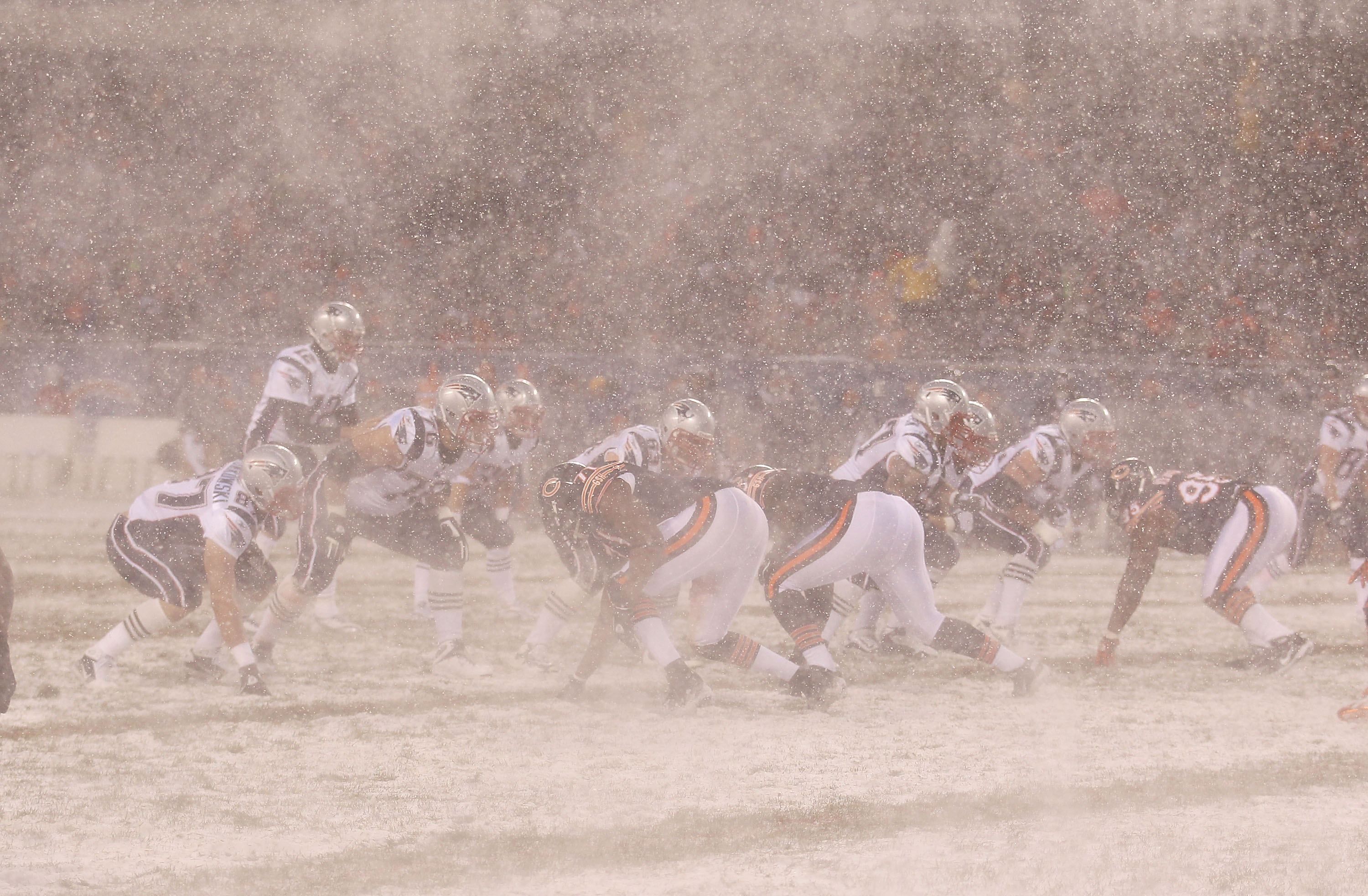 Chicago snow job: Bears die of exposure to Patriots