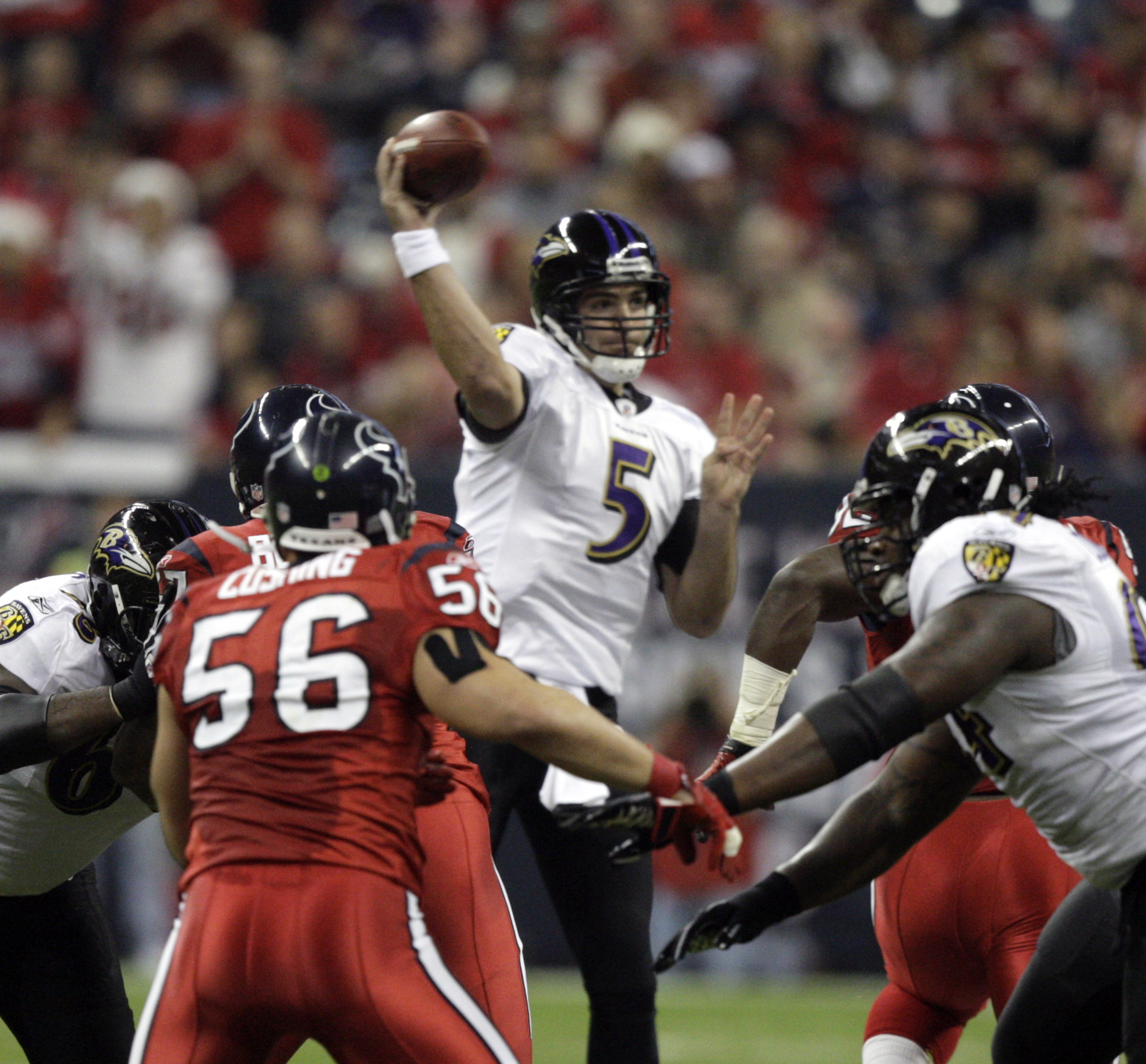 Texans fan buys Matt Schaub jersey to burn it in Reliant Stadium